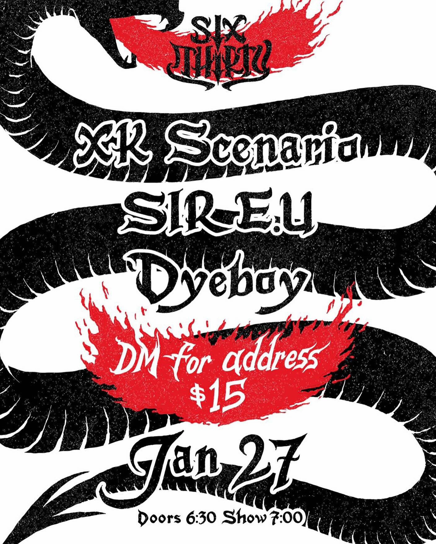 In 2 weeks we play 6:30 club with @sire.u and @_dyeboy.  We&rsquo;ll be playing some shit we haven&rsquo;t played in a long time. Experience greatness. Be there.

#dcpunk #livemusic #progrock