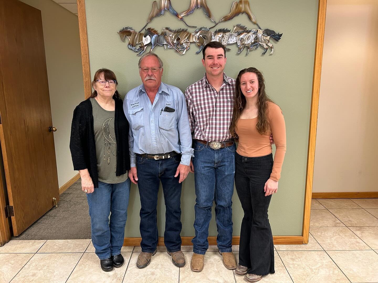 The official transfer of Wind River Aviation from Gary &amp; Loretta Loose to Sam &amp; Abbi Rodgers occurred last week. Help us welcome Sam and thank Gary by commenting below! Wind River Aviation: maintaining excellence since 1994 #aviation #aviatio
