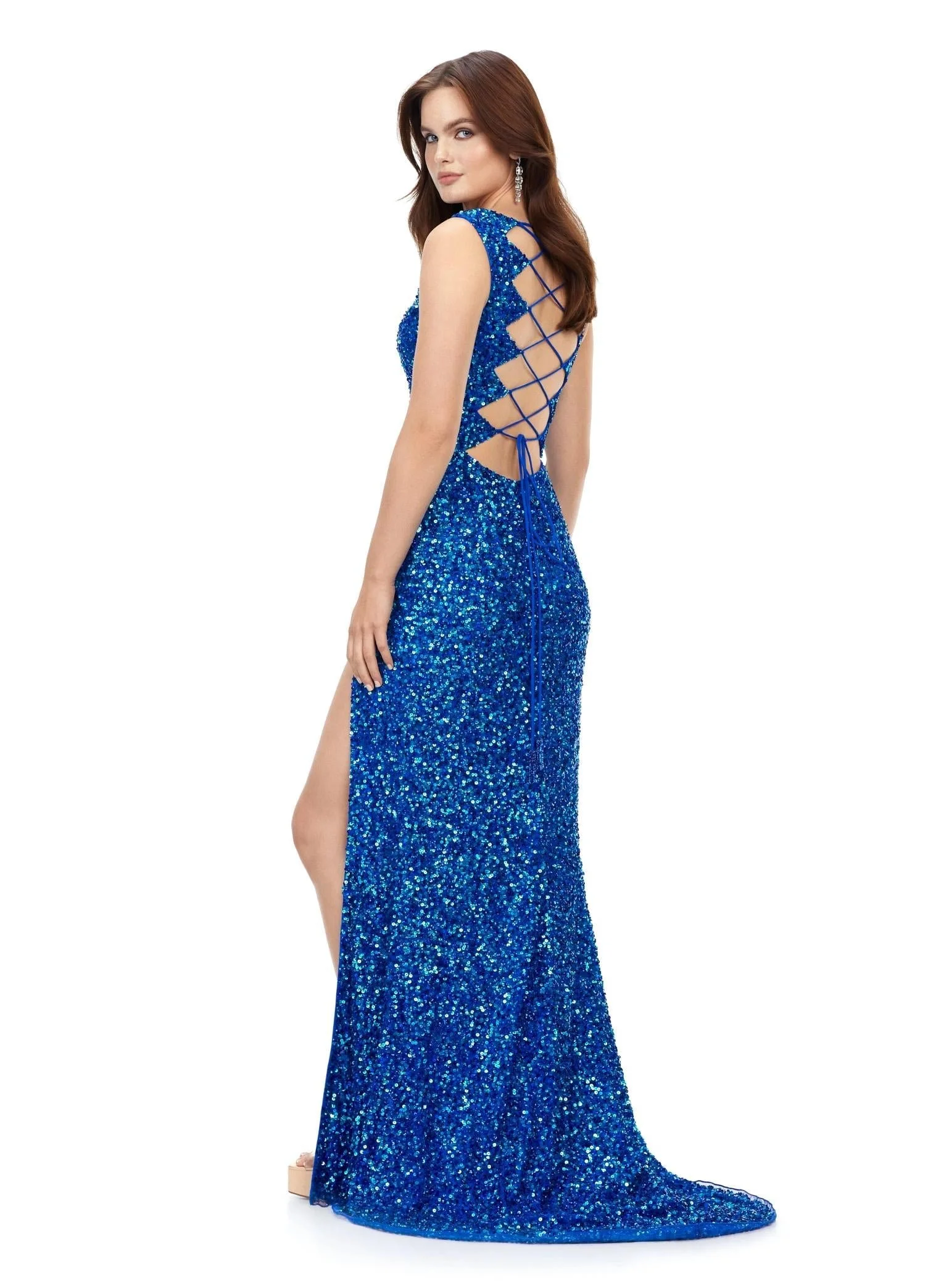 Back_view._Royal_Turquoise_ASHLEYlauren_11373_fitted_gown.jpg
