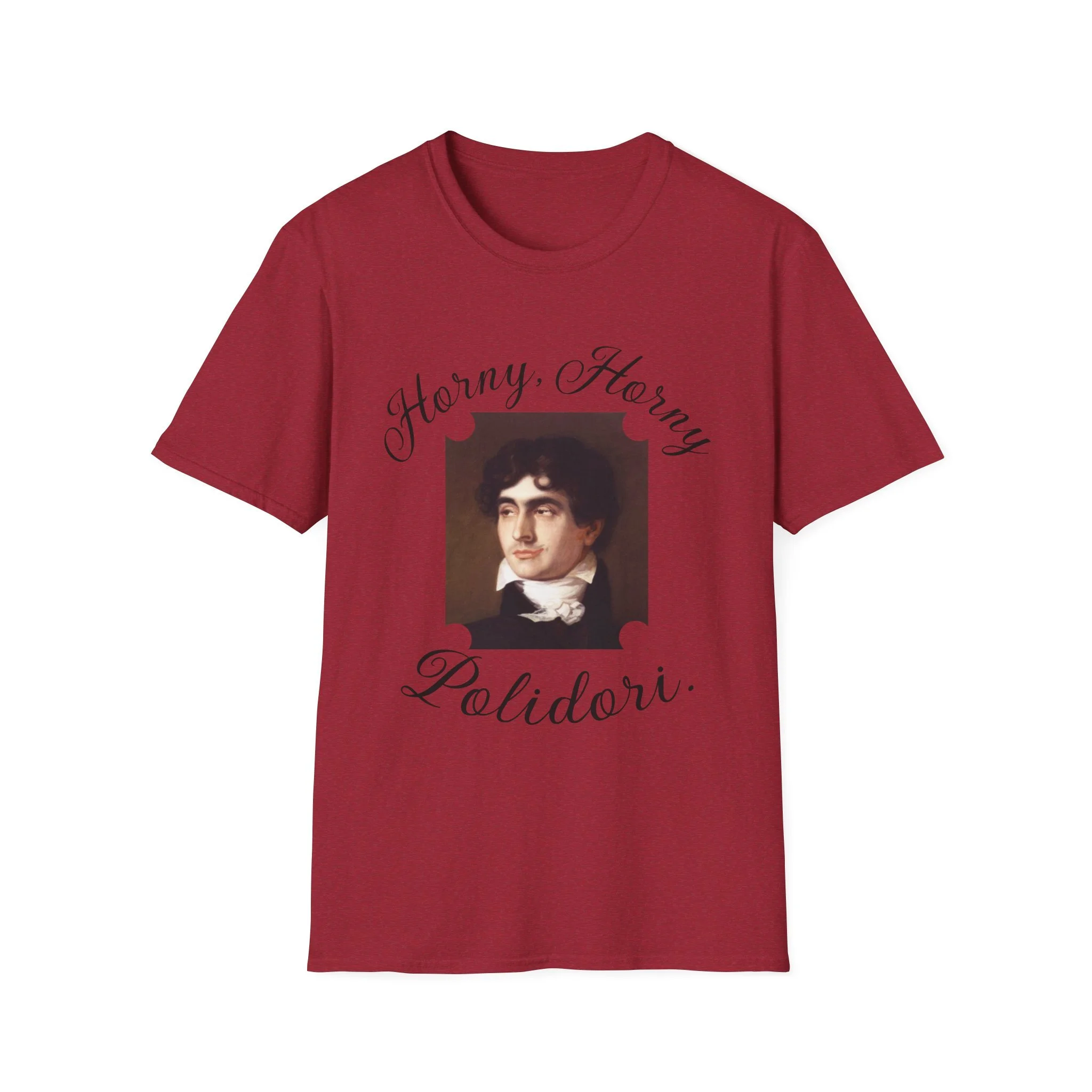 Horny, Horny Polidori T-Shirt — Vintage Portrait Graphic Tee