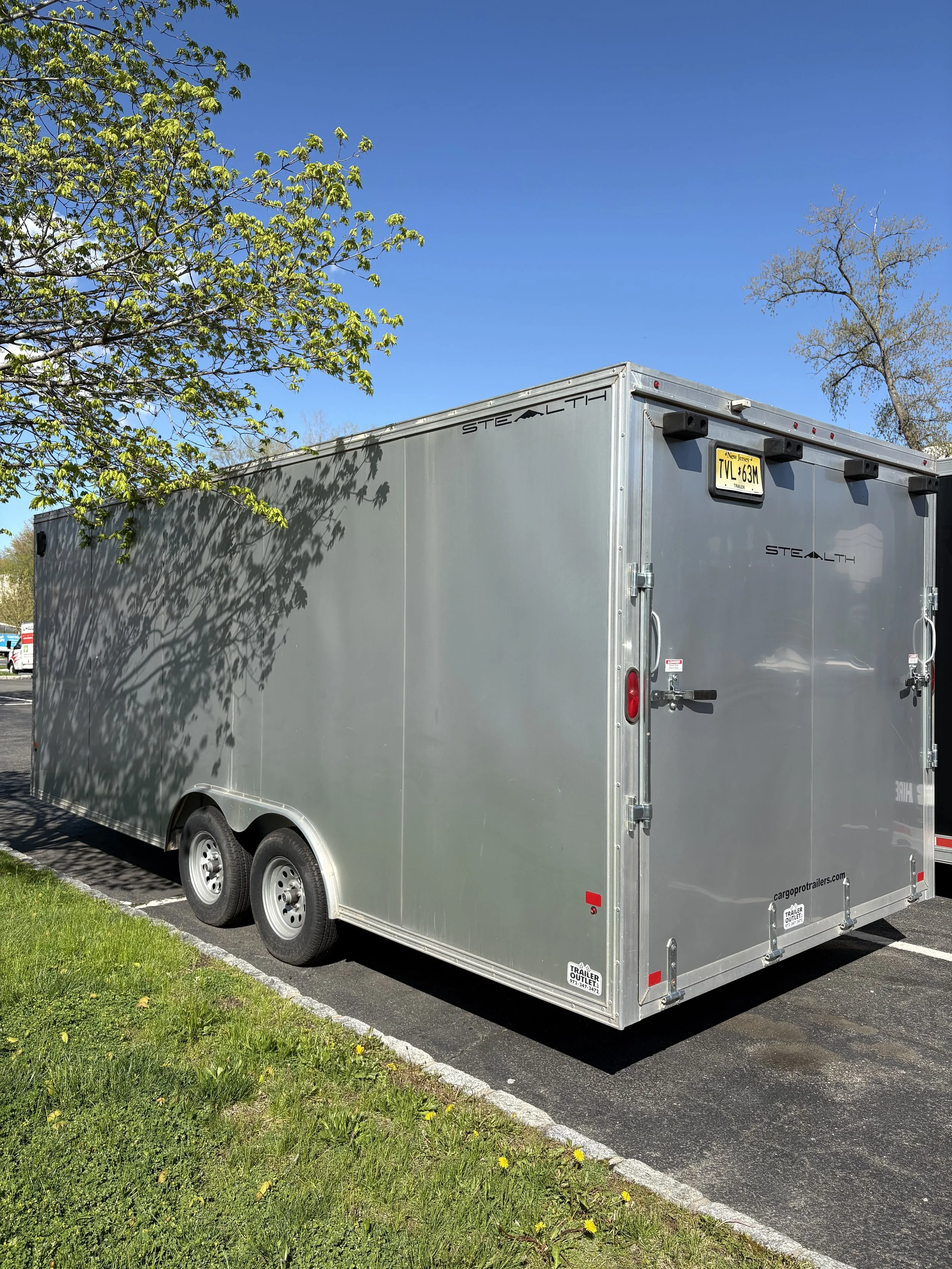 Stealth Aluminum 20-Foot Enclosed Car Trailer