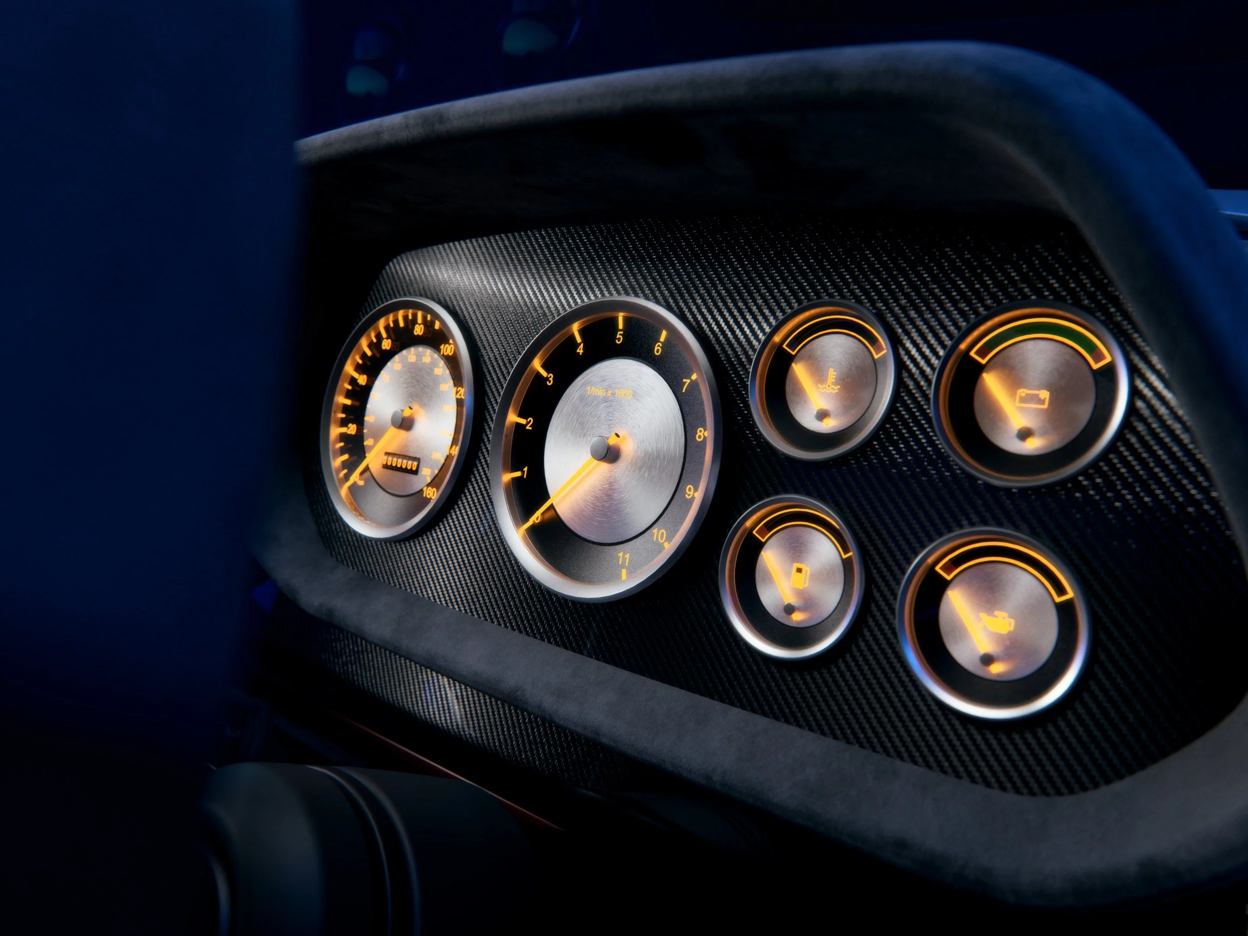 Boreham Motorworks Ford Escort Mk1 RS_Instrument Cluster.jpg