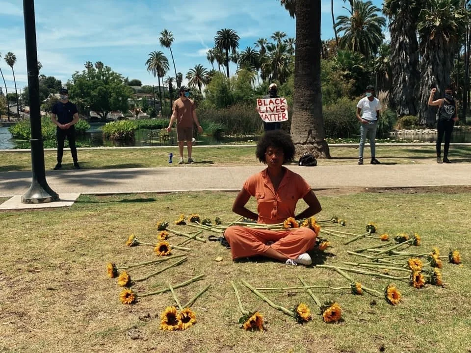 Black Lives Matter, Echo Park Lake (2020)