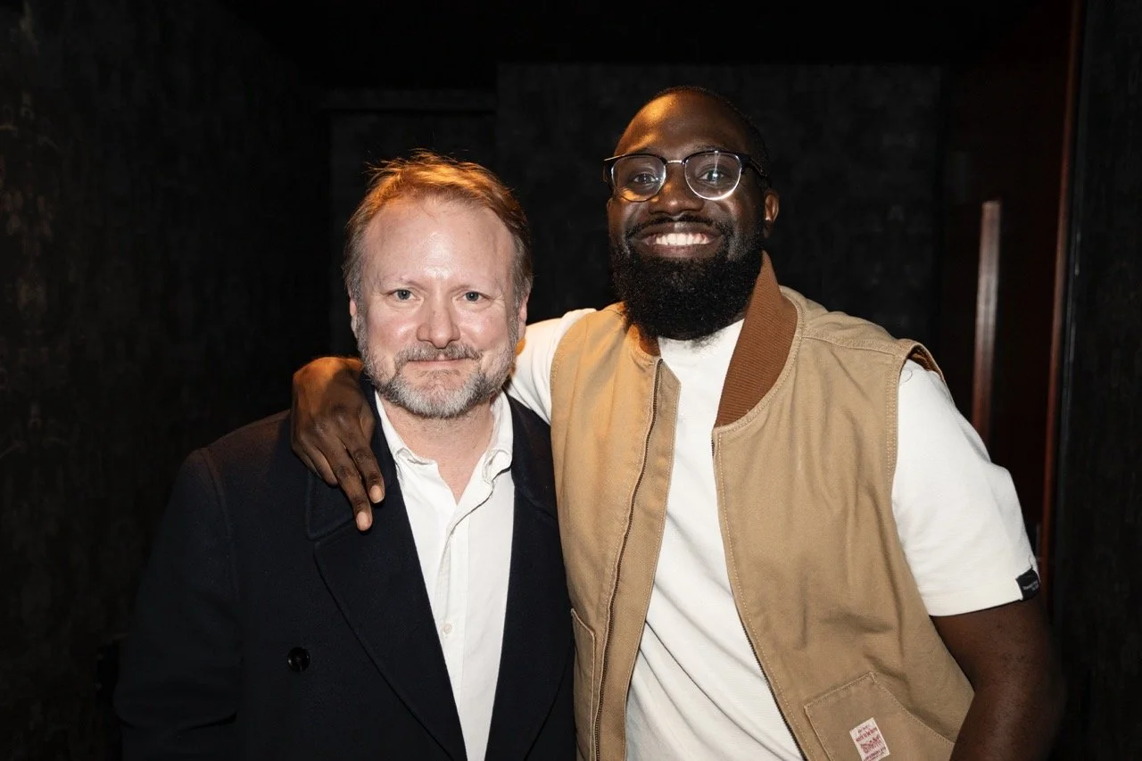 Rian Johnson and Juju Green**