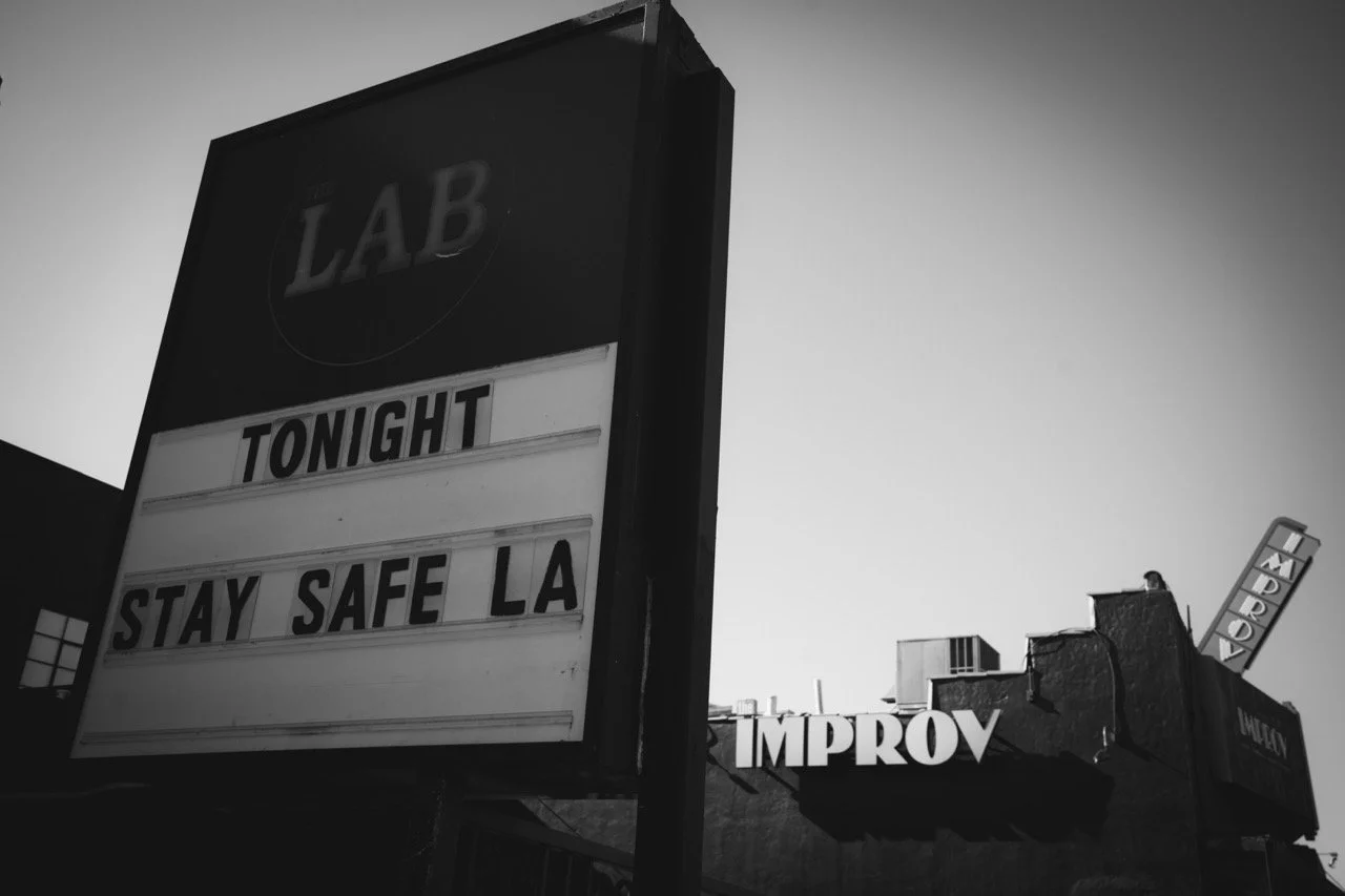 LA Fires, Hollywood Improv (2025)