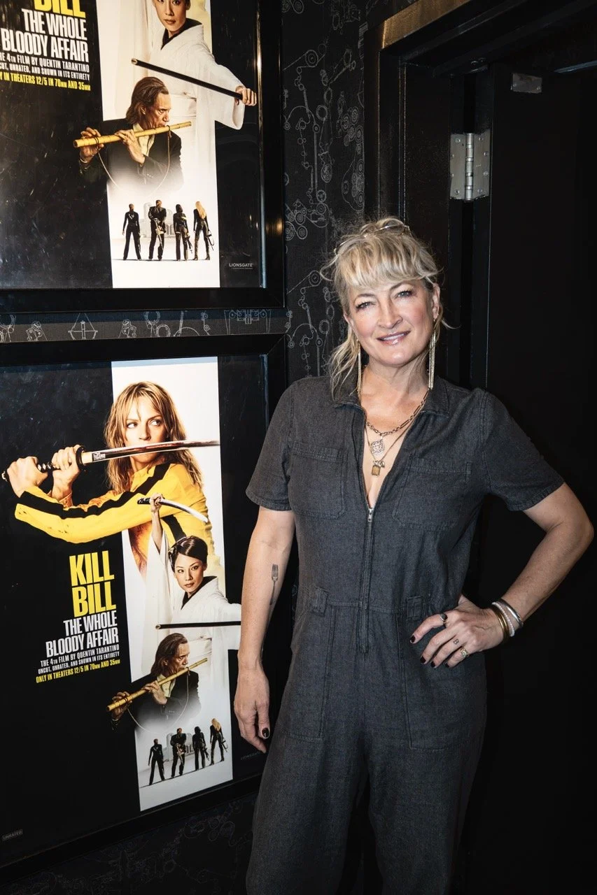 Stunt performer Zoe Bell**