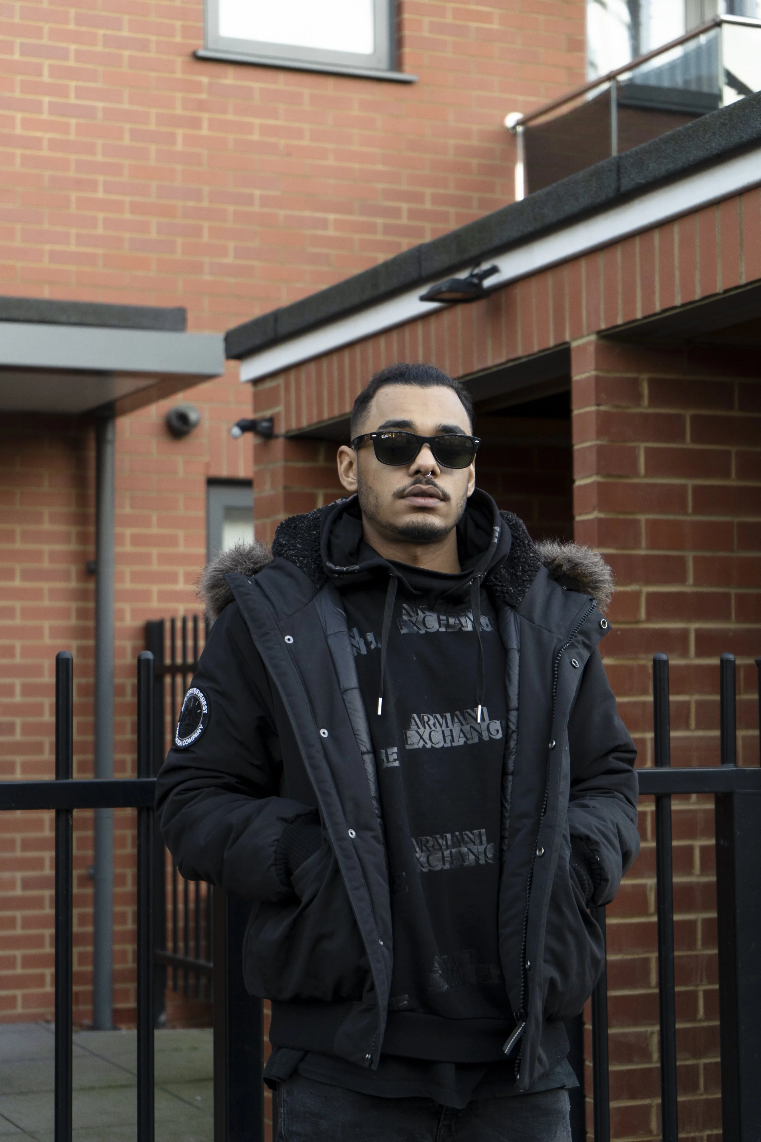 Armani exchange  . Ray bans  . Superdry . fashion shoot . model.photographer in london. photographer in wembley. photographer near me. best photographer in london. headshot photographer. wedding photographer. headshot photographer near me.