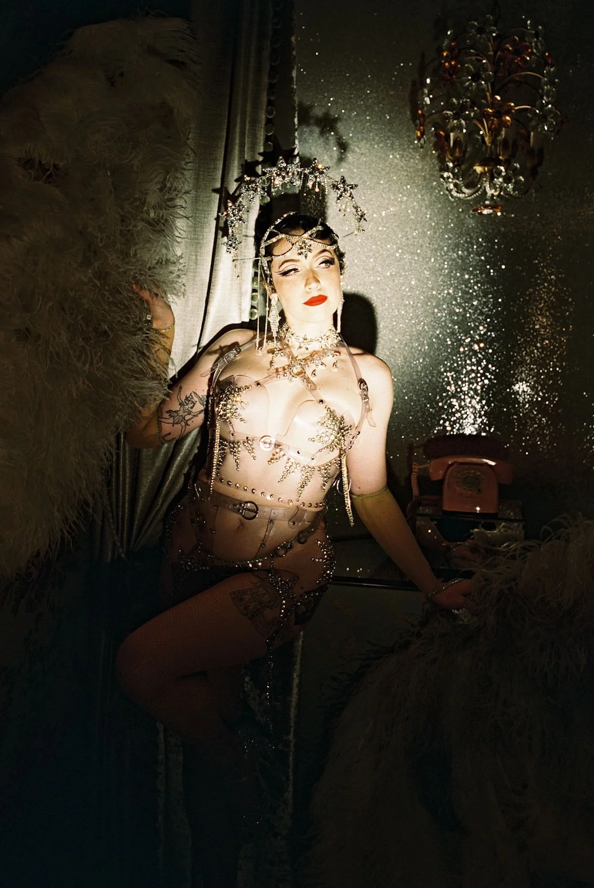 Burlesque Showgirl Sure Thing Chapel Petite Cherry Photo Film Photography Las Vegas58.jpg