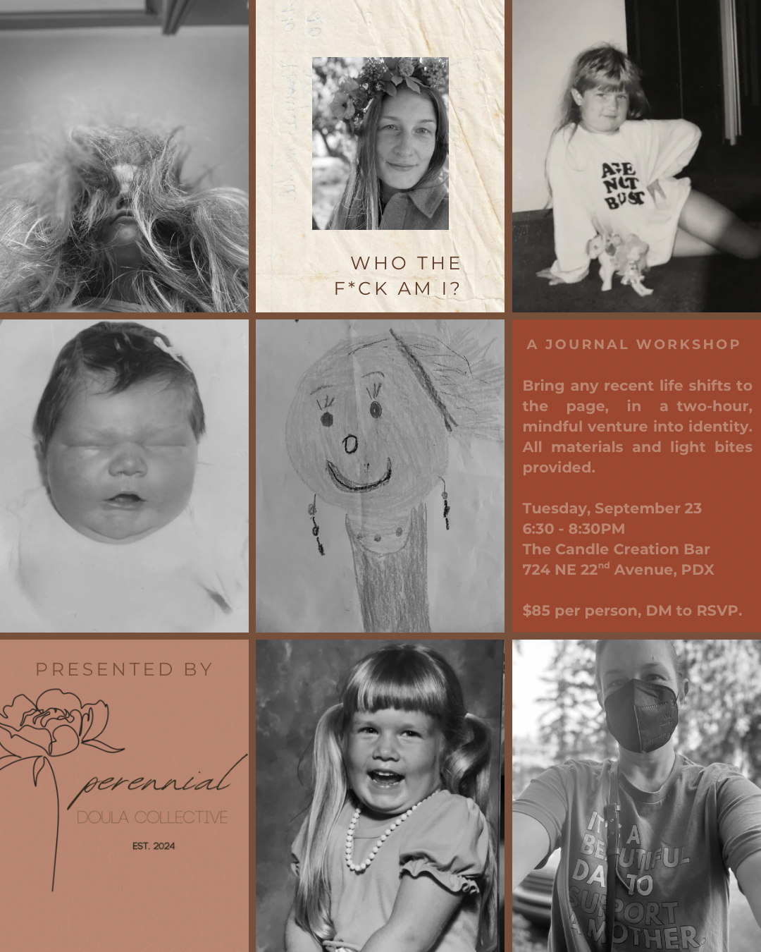 Who the F&*K am I? A journaling Workshop