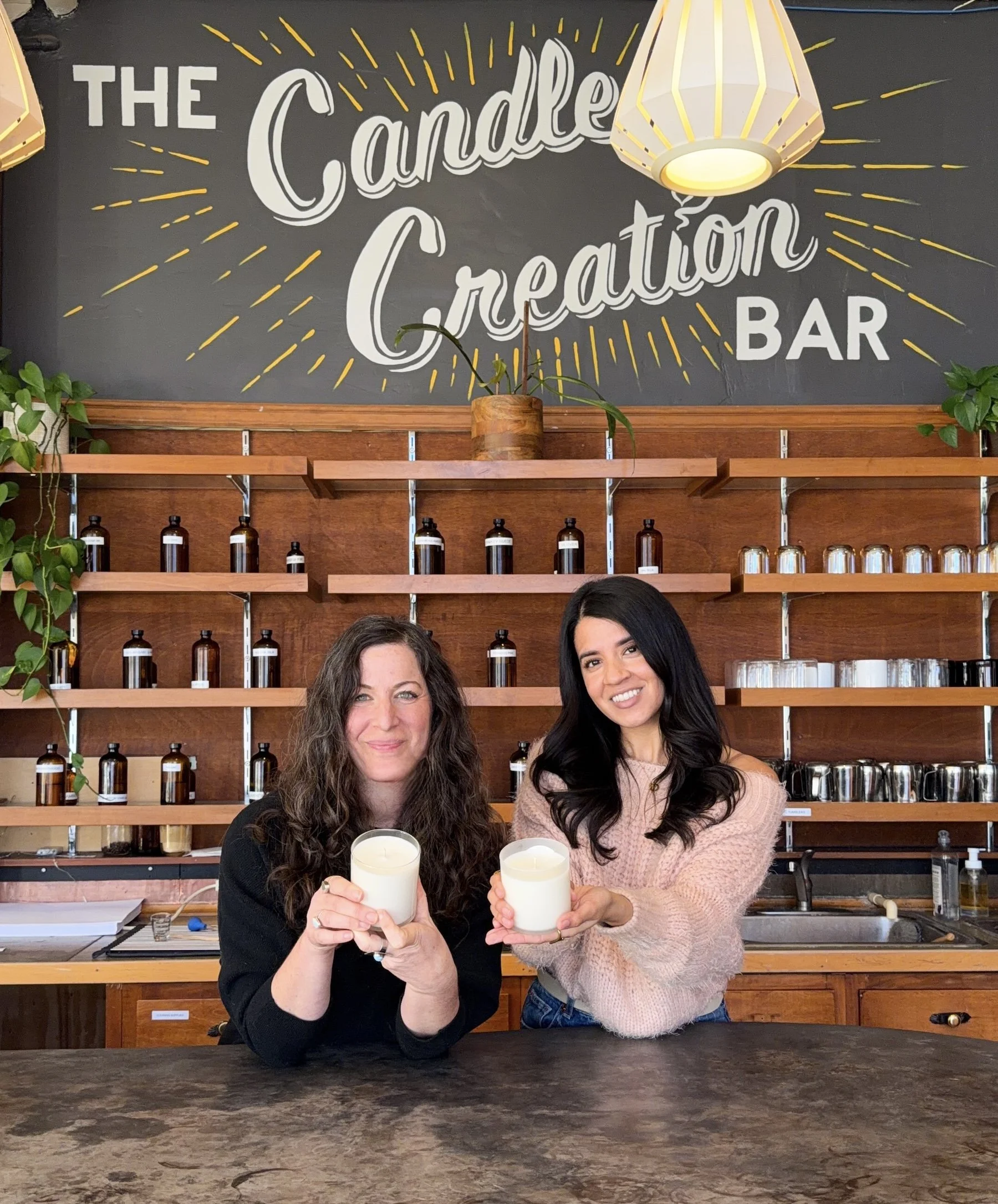 Eat, Drink, Illuminate: A Sober, Vegan, Candle Making Experience