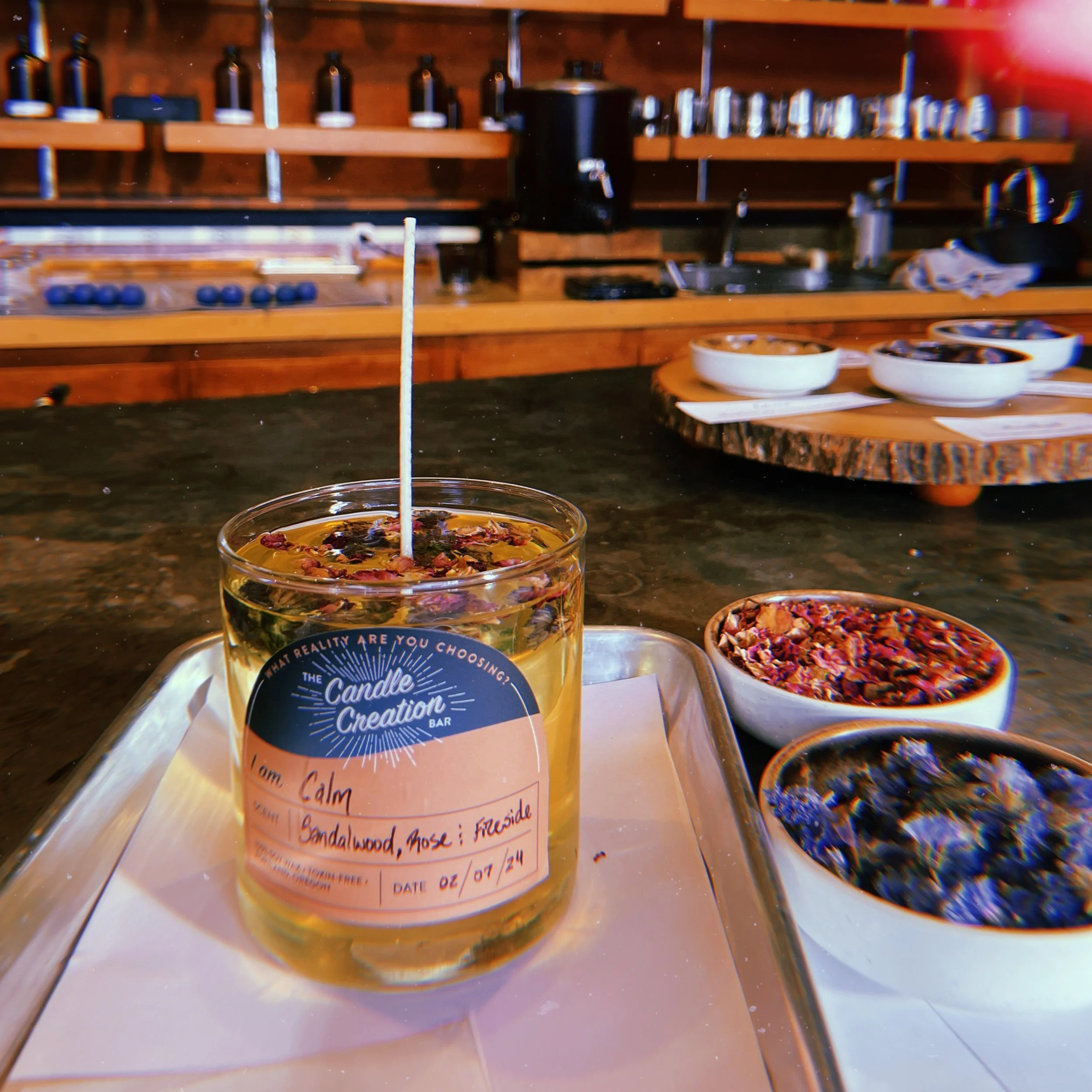 Intention Candle Making Classes in Portland, Oregon