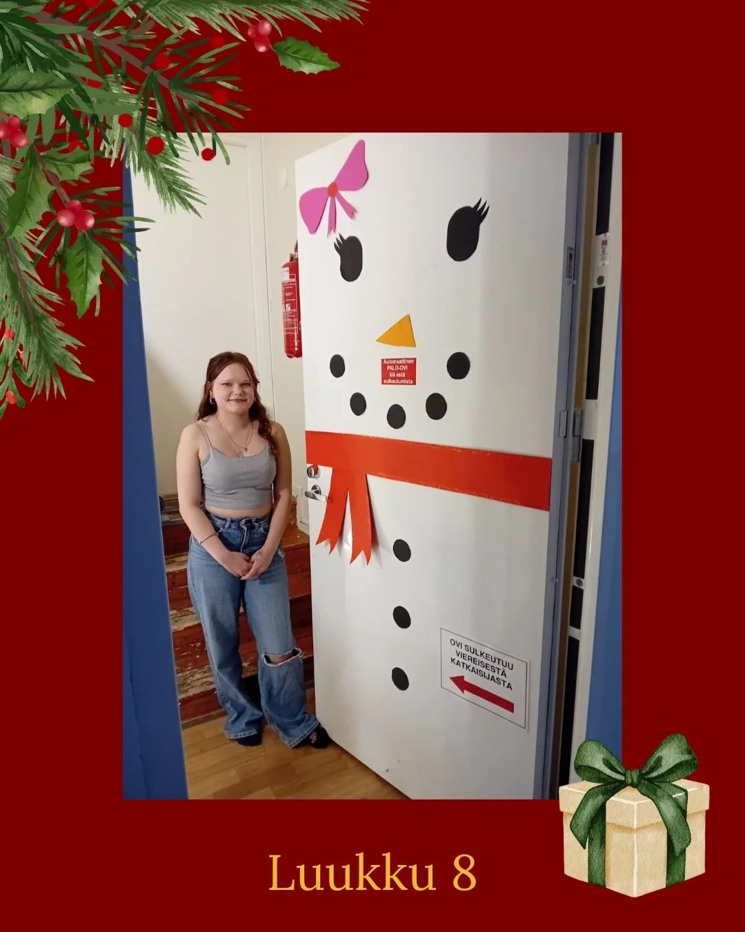 Kannelopiston joulukalenteri luukku 8

Varhaiskasvatuksen opiskelijat valmistautuvat innokkaasti jouluun koristelemalla Opistoa.

#kannelopisto #kannelj&auml;rvenopisto #joulukalenteri #joulu