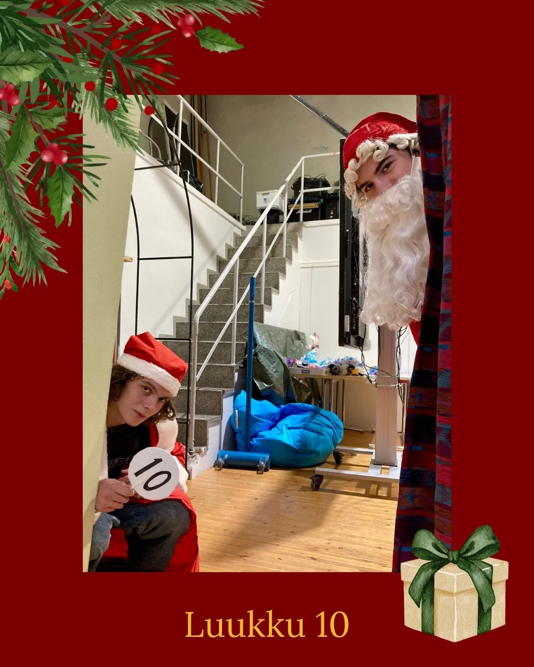 Kannelopiston joulukalenteri luukku 10

Tonttuja bongattu jo Opistolla. Mahtaisiko t&auml;m&auml; liitty&auml; joulujuhlaan?

#kannelopisto #kannelj&auml;rvenopisto #joulu #joulukalenteri