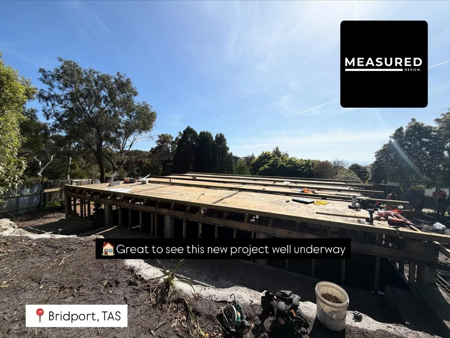 🏡 Great to see this project well underway.
.
.
.
#measureddesign #ameasuredapproach #buildingdesigner #buildingdesign