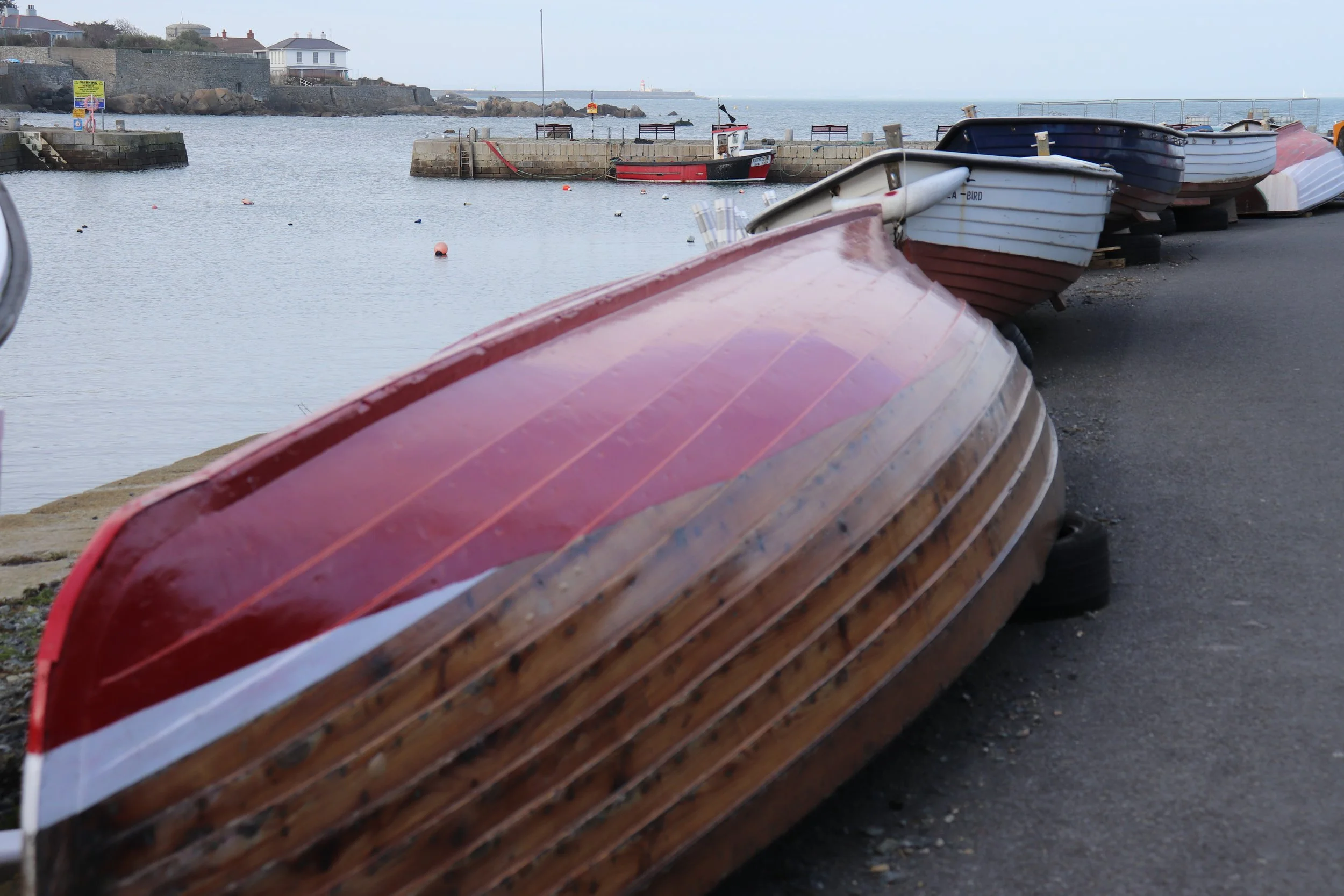 Bullock Harbour along the Granite Coast Dún Laoghaire tour and walk