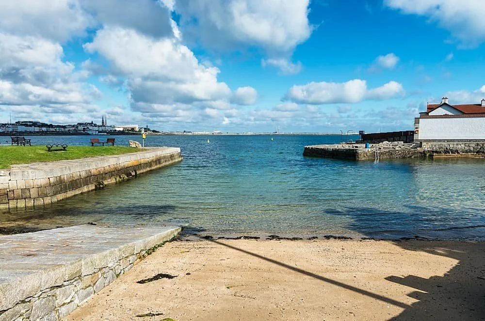 Sandycove Beach along the Granite Coast Dún Laoghaire walking tour