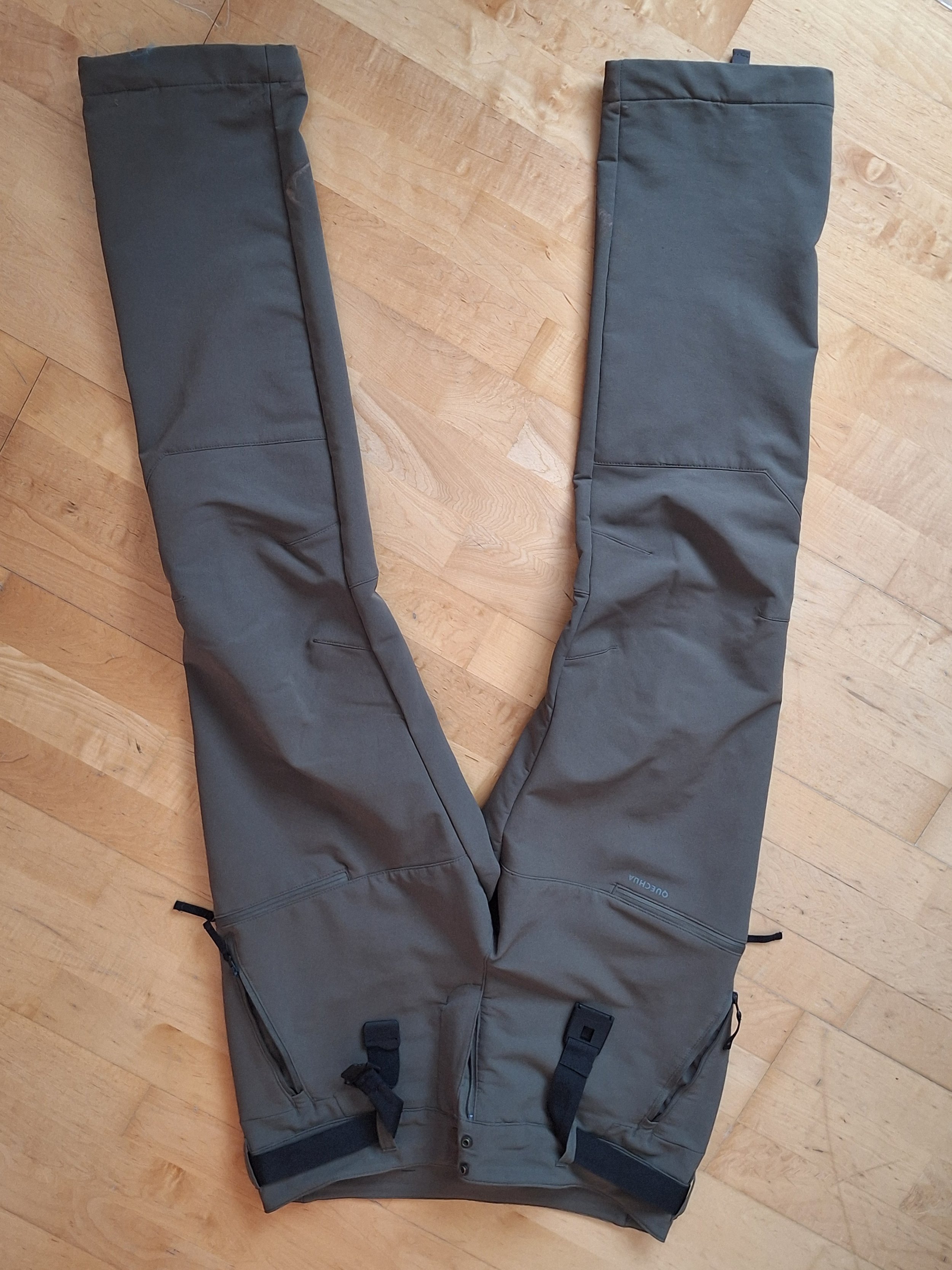 Fleece lined hiking pants from Decathlon