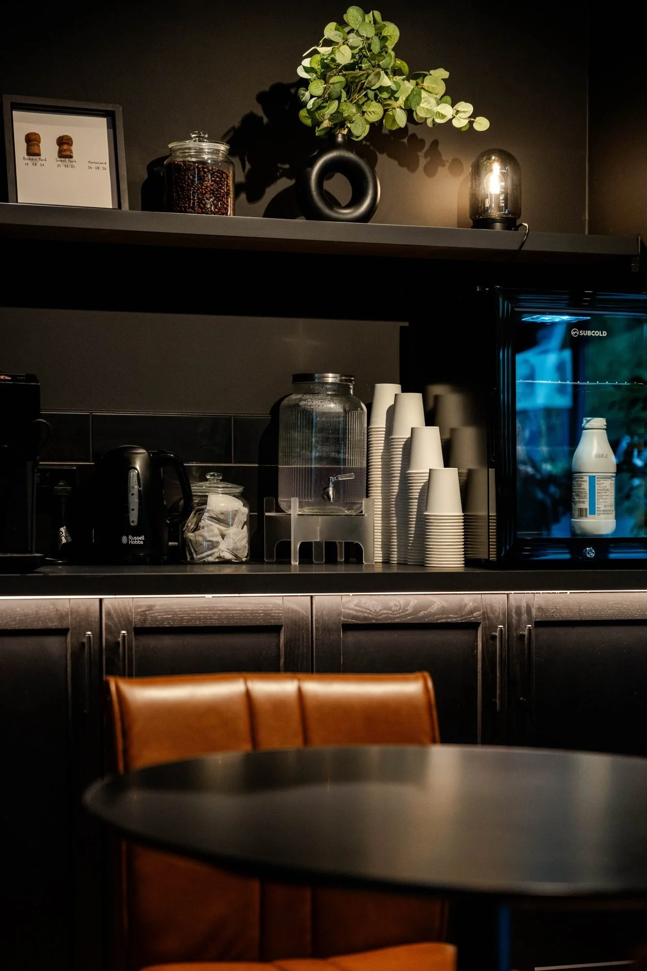 Coffee corner at Physique Pro Ponteland