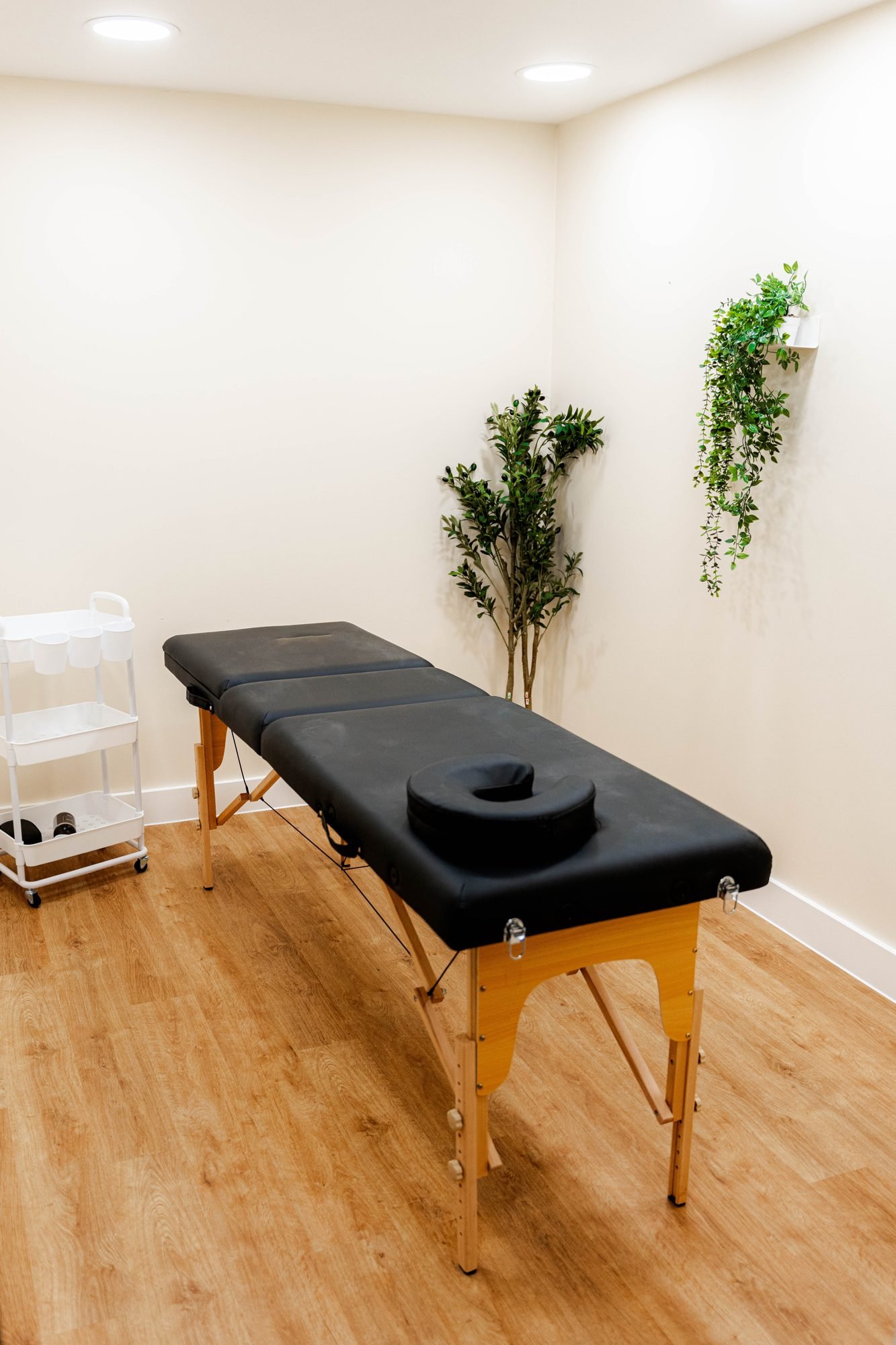 Treatment room at Physique Pro Ponteland