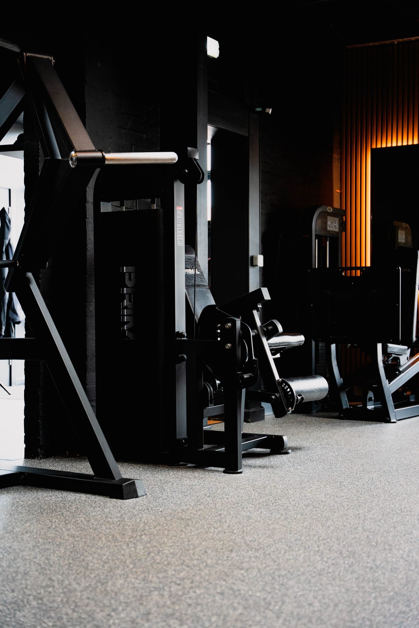 Resistance machines on the gym floor at Physique Pro Gosforth