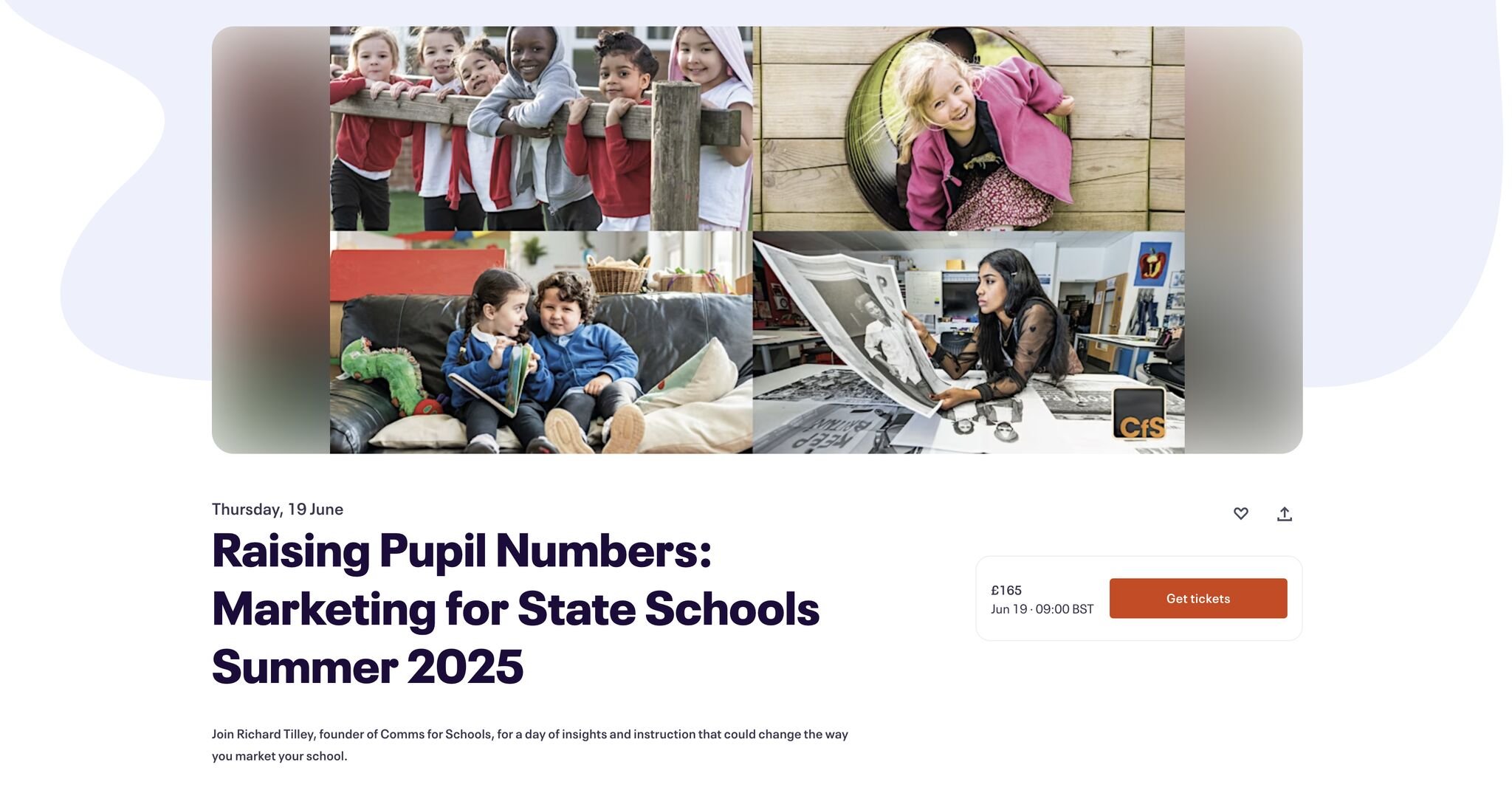 Raising Pupil Numbers: Marketing for Schools Inset Day CPLD 1st Sept