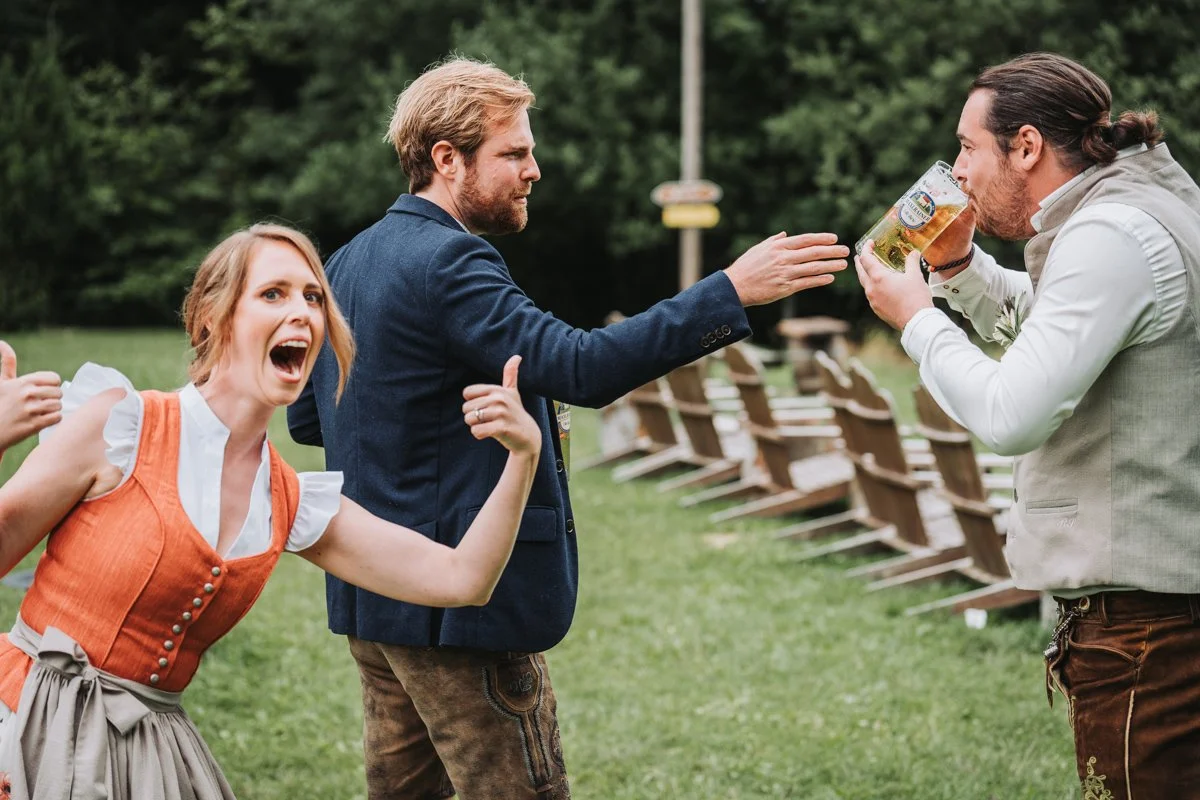 Brautpaar-Shooting Almbad Huberspitz – Hochzeit, Almbad Huberspitz, Schliersee, Berghochzeit