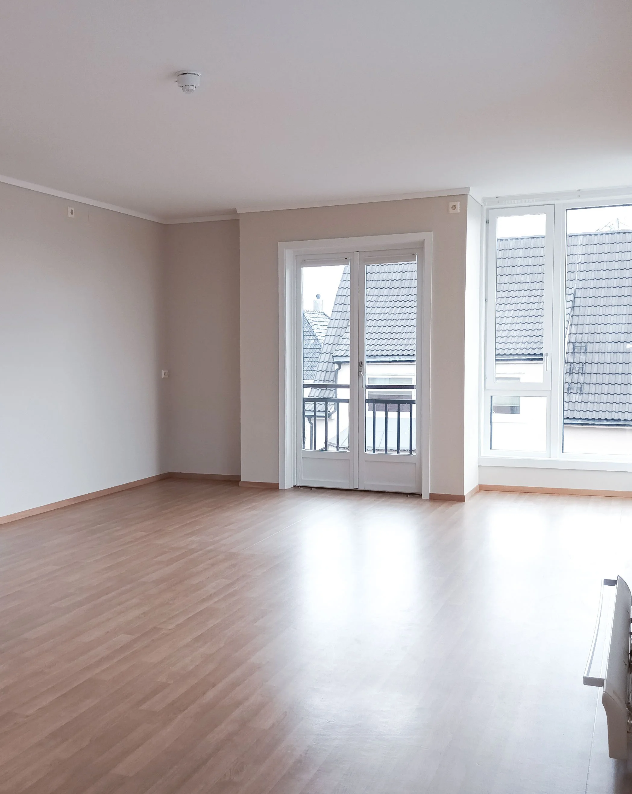 Eksempel på stue i en av leilighetene