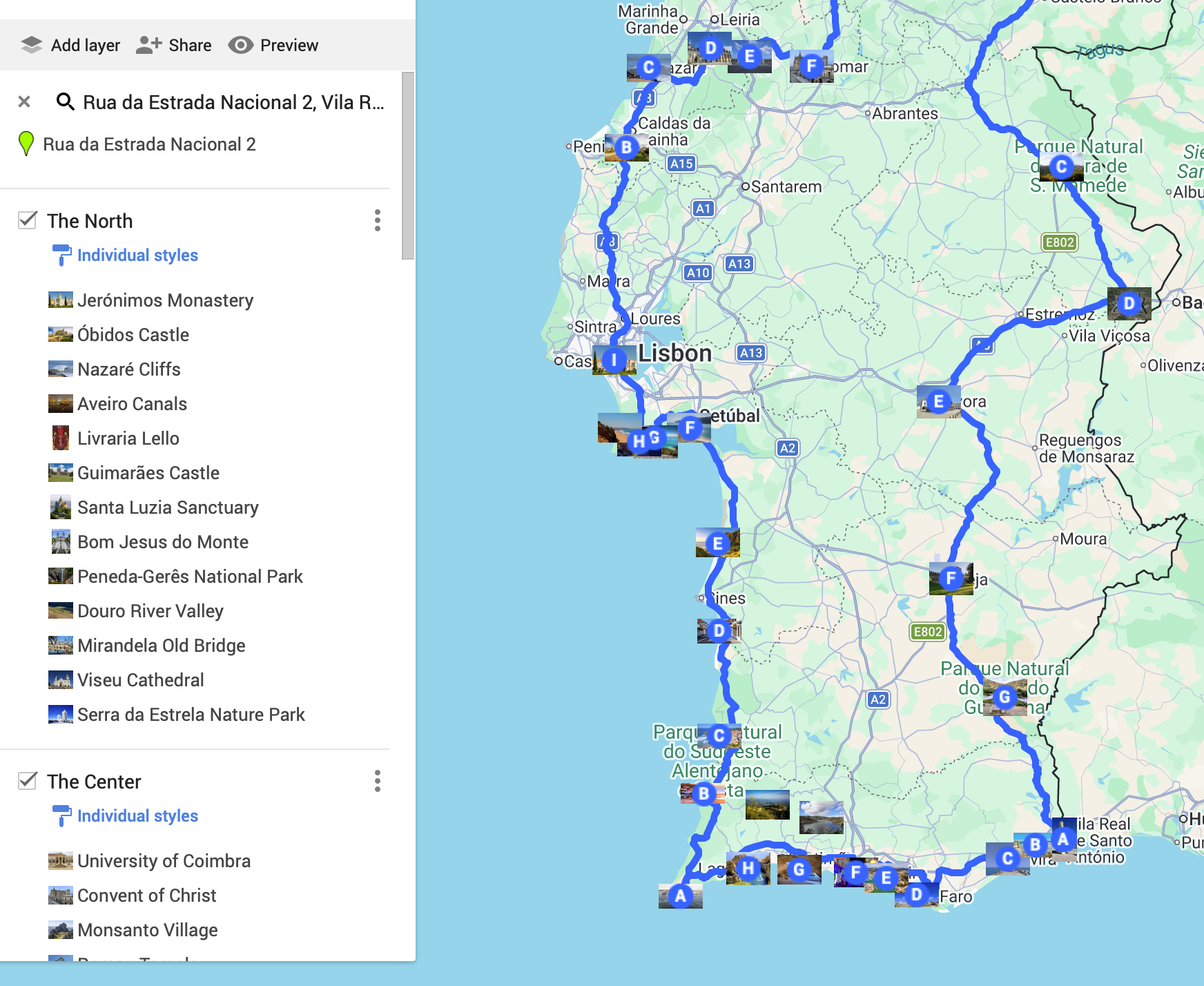 Dave's Ultimate Portugal Road Trip
