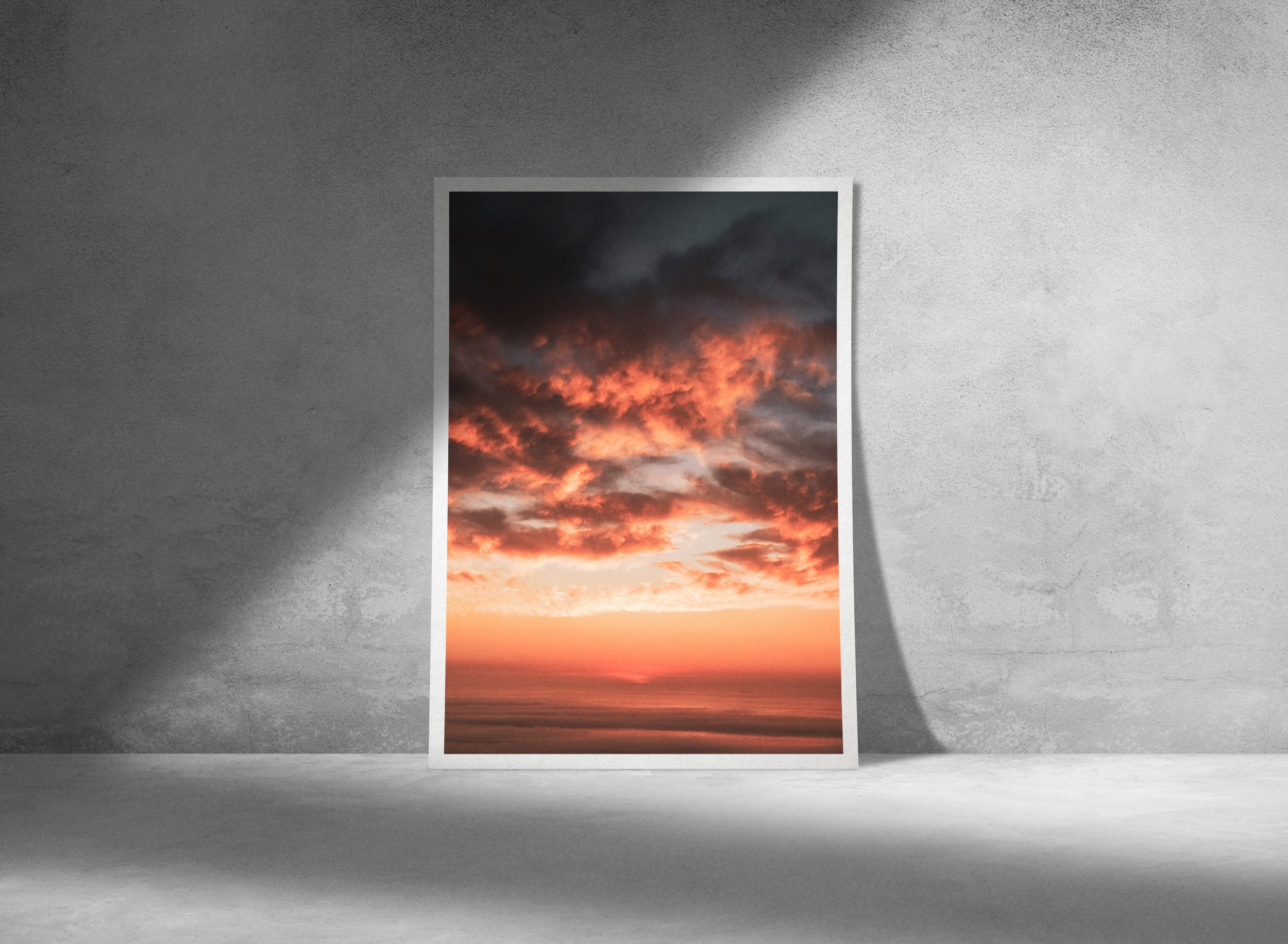 Cape Town Candyfloss Sunset. South Africa