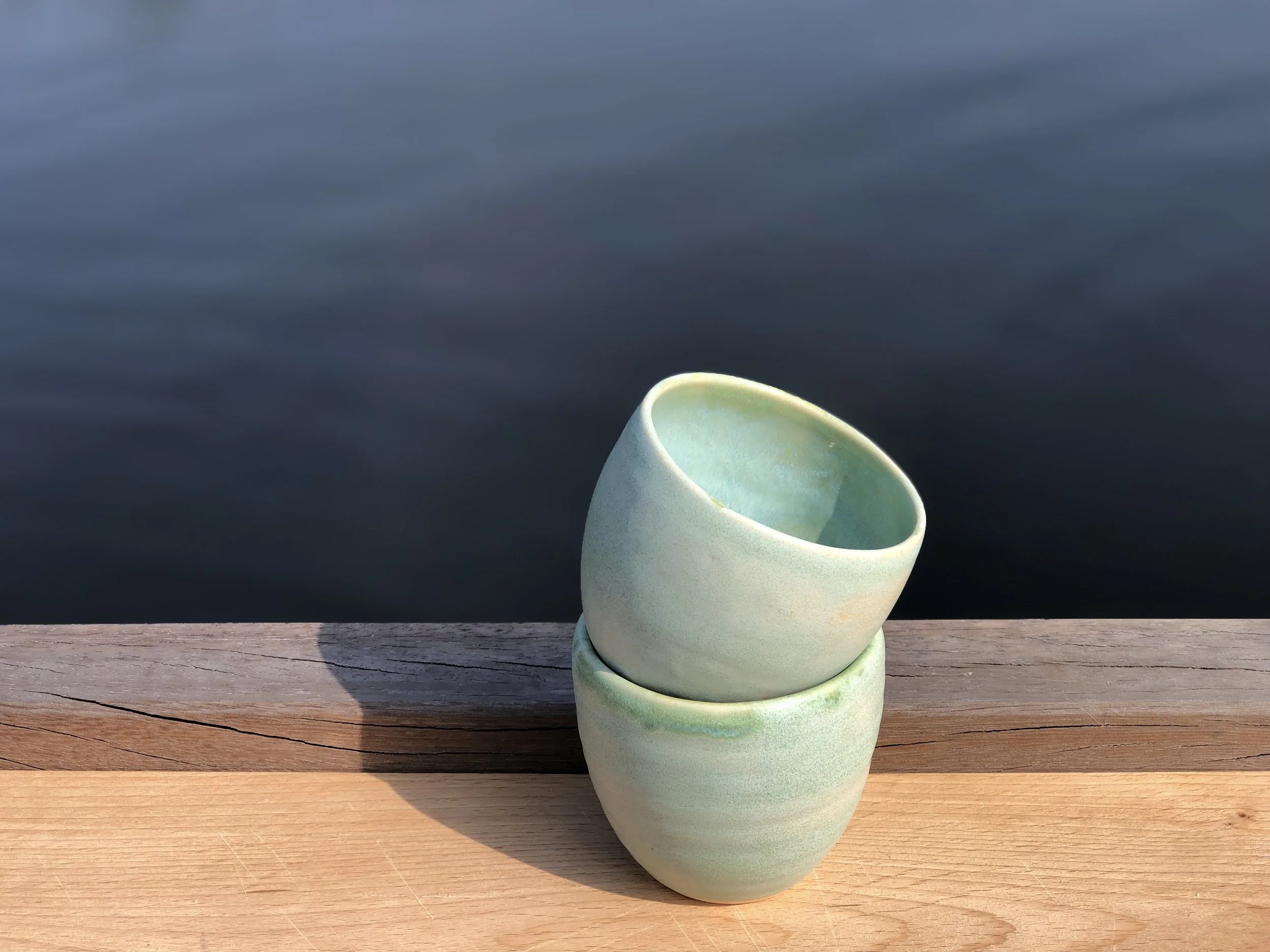 Soft green pair (2 pieces)