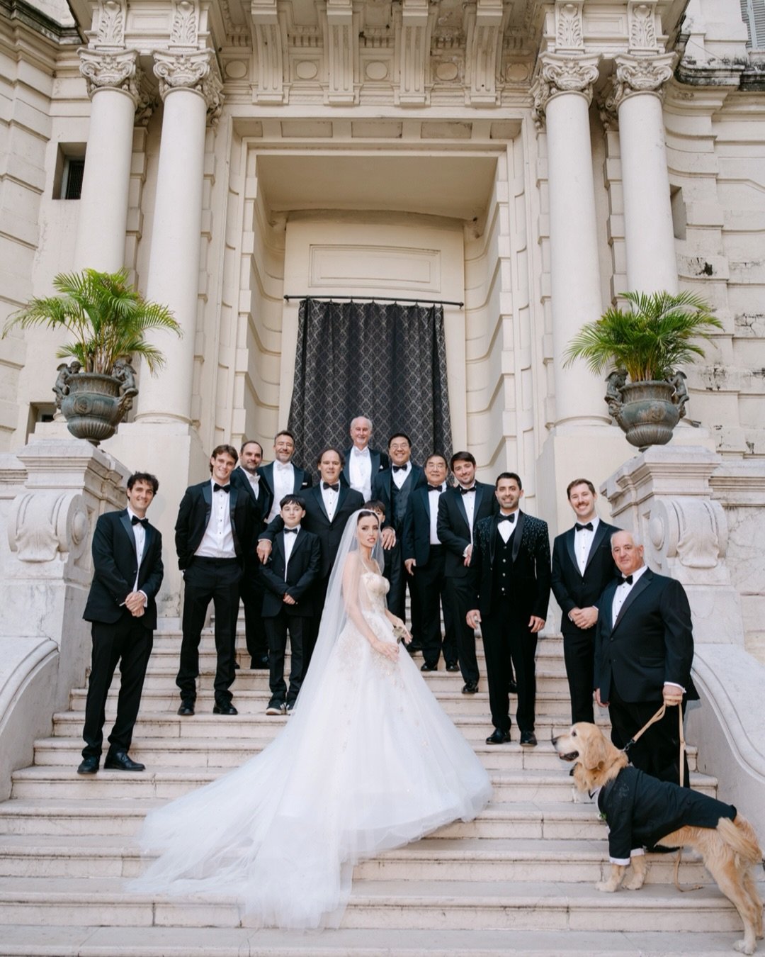 Dream wedding in a palace in Buenos Aires. 
Domi &amp; David 

#TURNINGLOVEINTOART
