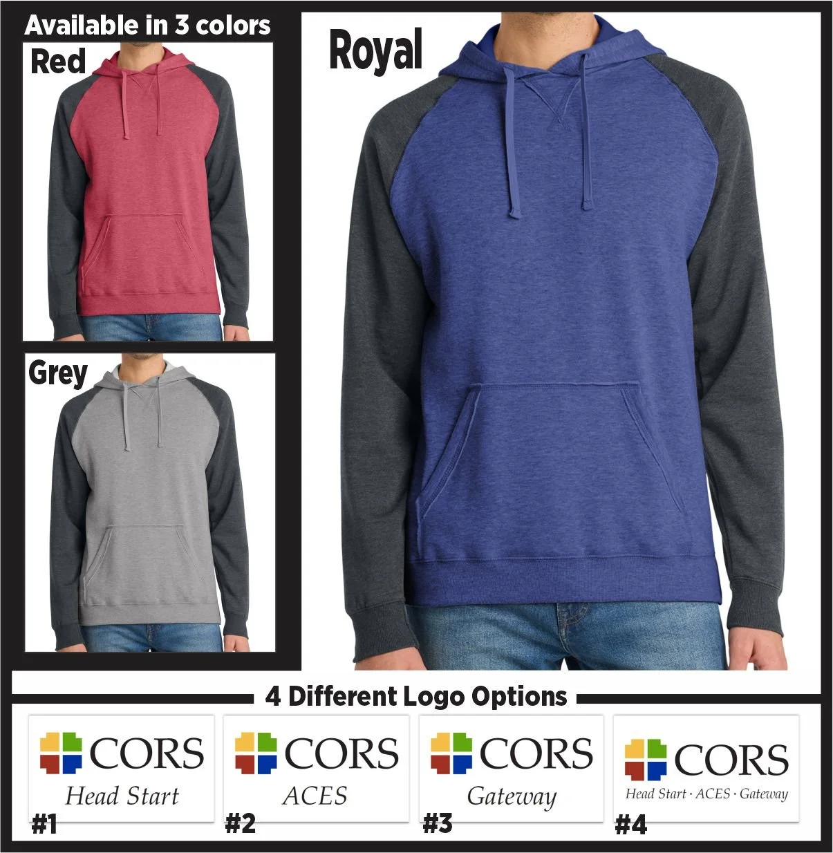 CORS Lightweight Raglan Hoodie (dt196)