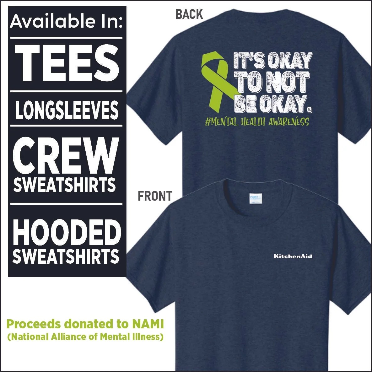 KitchenAid Mental Health Awareness Apparel