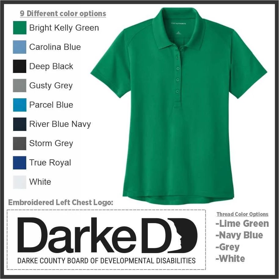 Darke DD Ladies Performance Pique Polo (lk240)