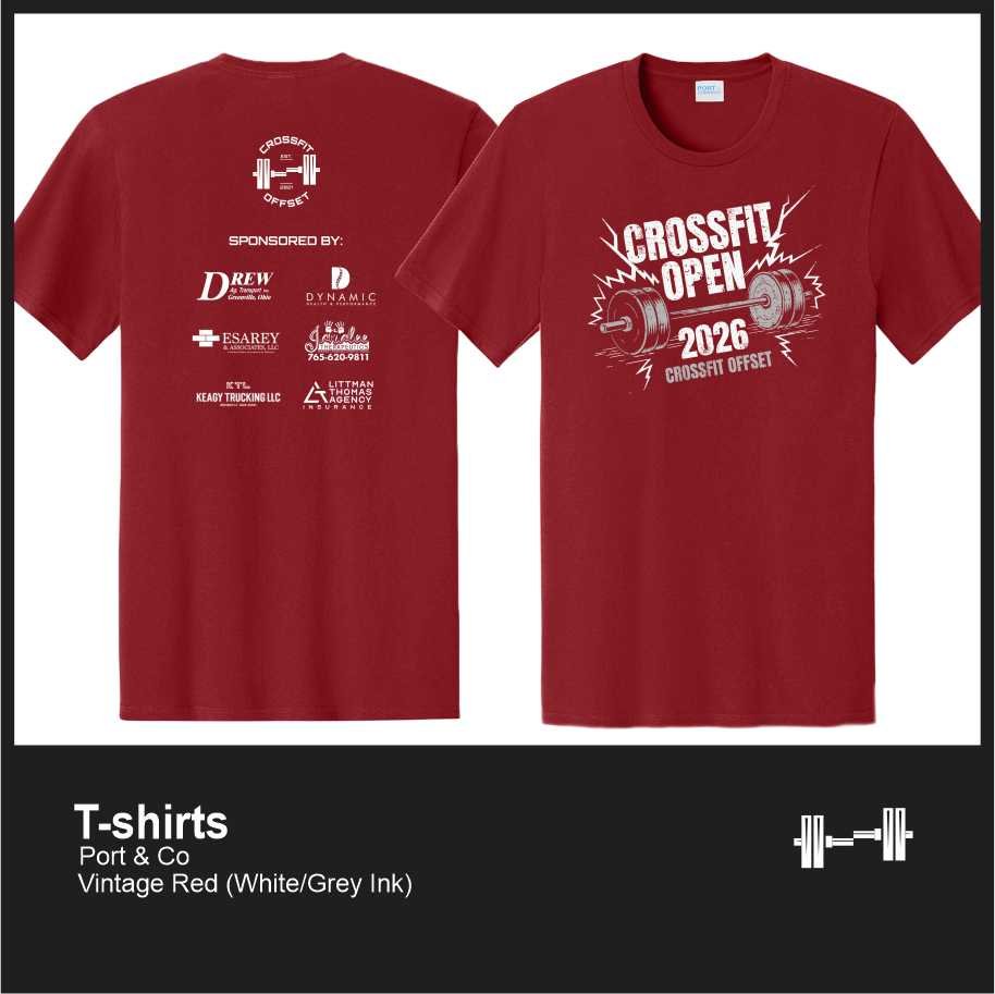 CrossFit Open 2026 Tee