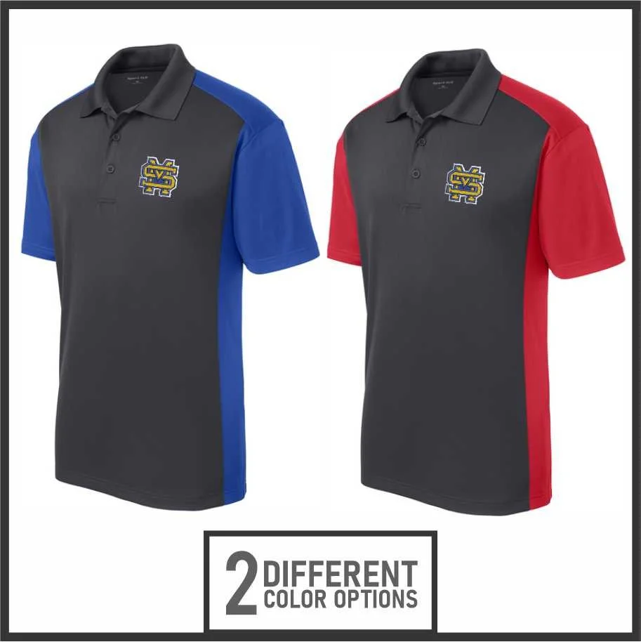 St. Mary's Colorblock Polo UNISEX CUT (st652)