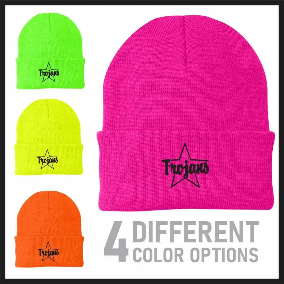 Troy Neon Sock Hat (cp90)