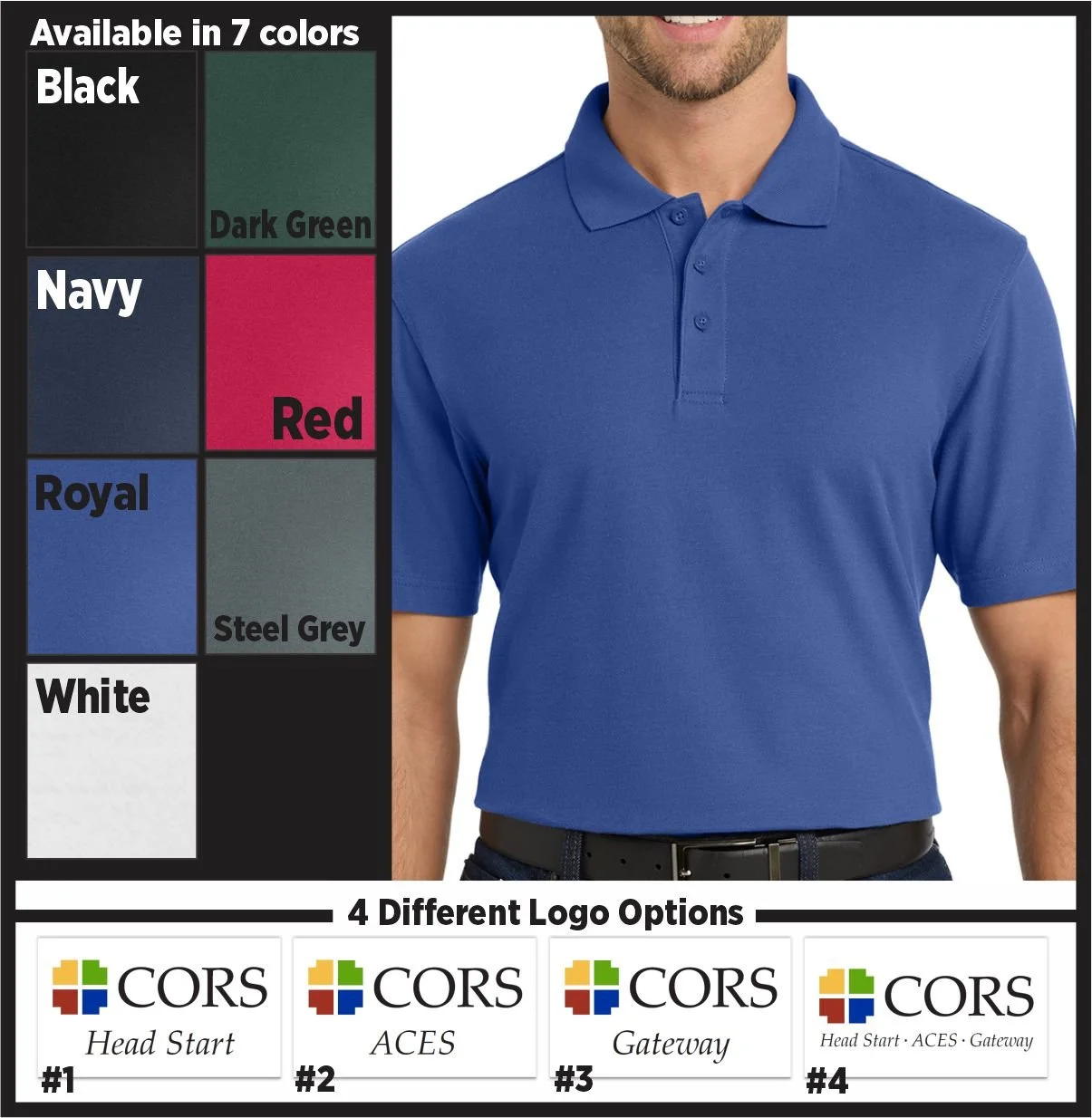 CORS Stain Resistant Polos (k510)