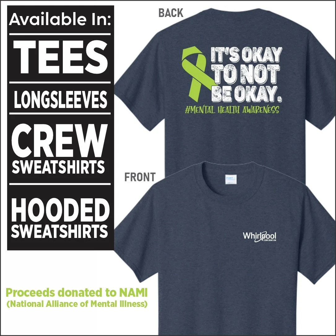 WHIRLPOOL Mental Health Awareness Apparel