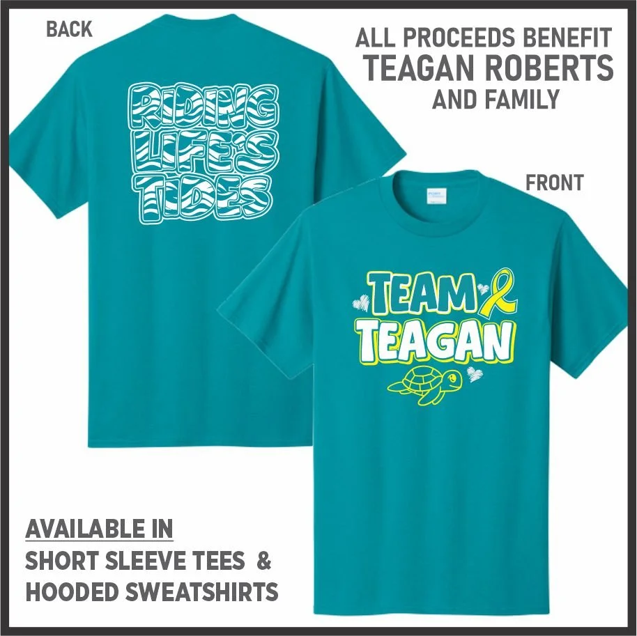 Team Teagan Fundraiser Apparel