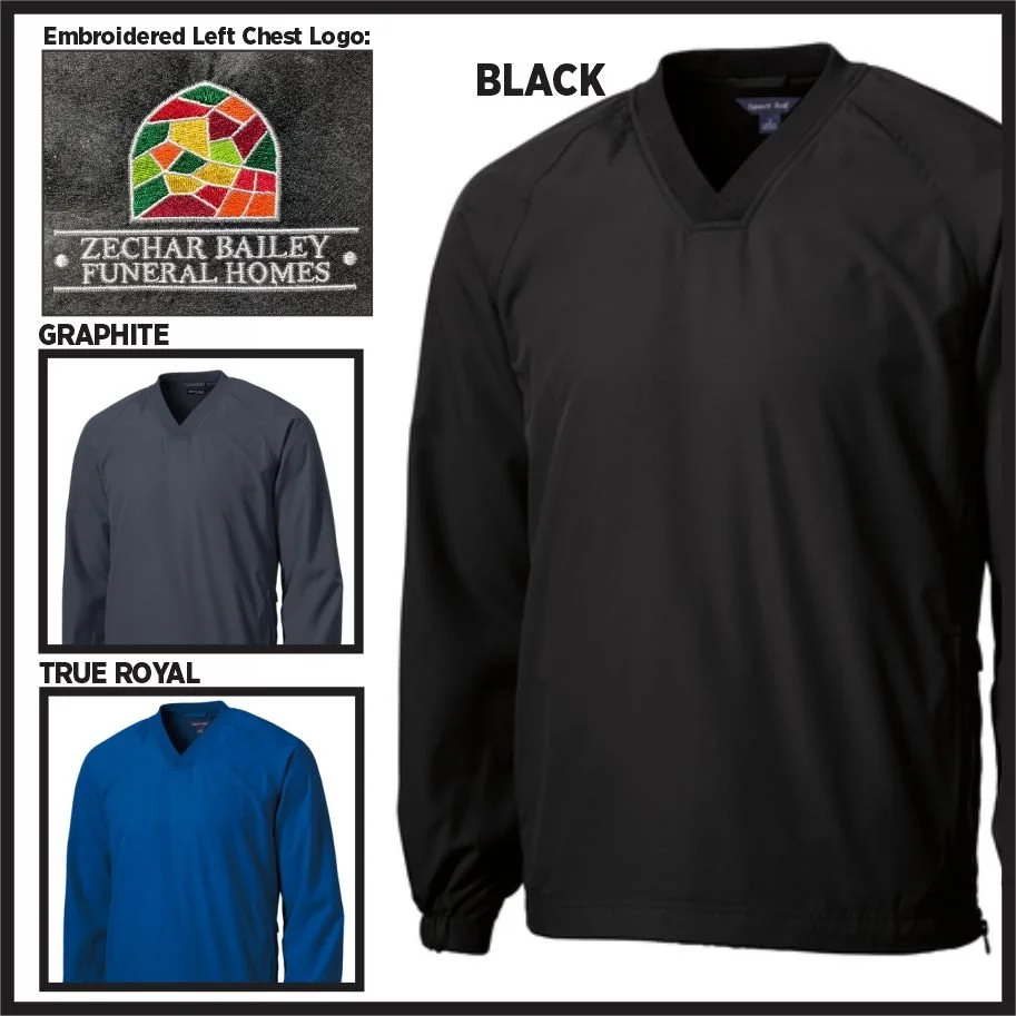 Zechar Bailey V-neck Wind Shirt (JST72)