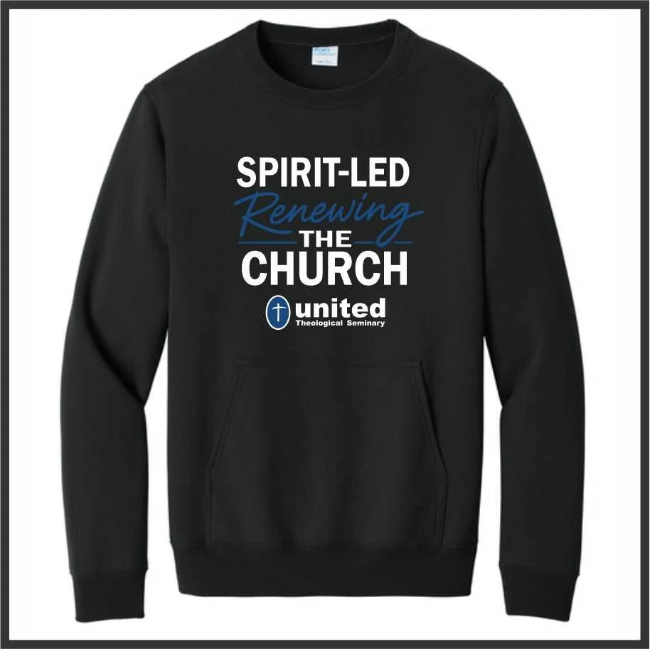 UTS Pocket Crew Sweatshirt BLACK (pc78pkt)