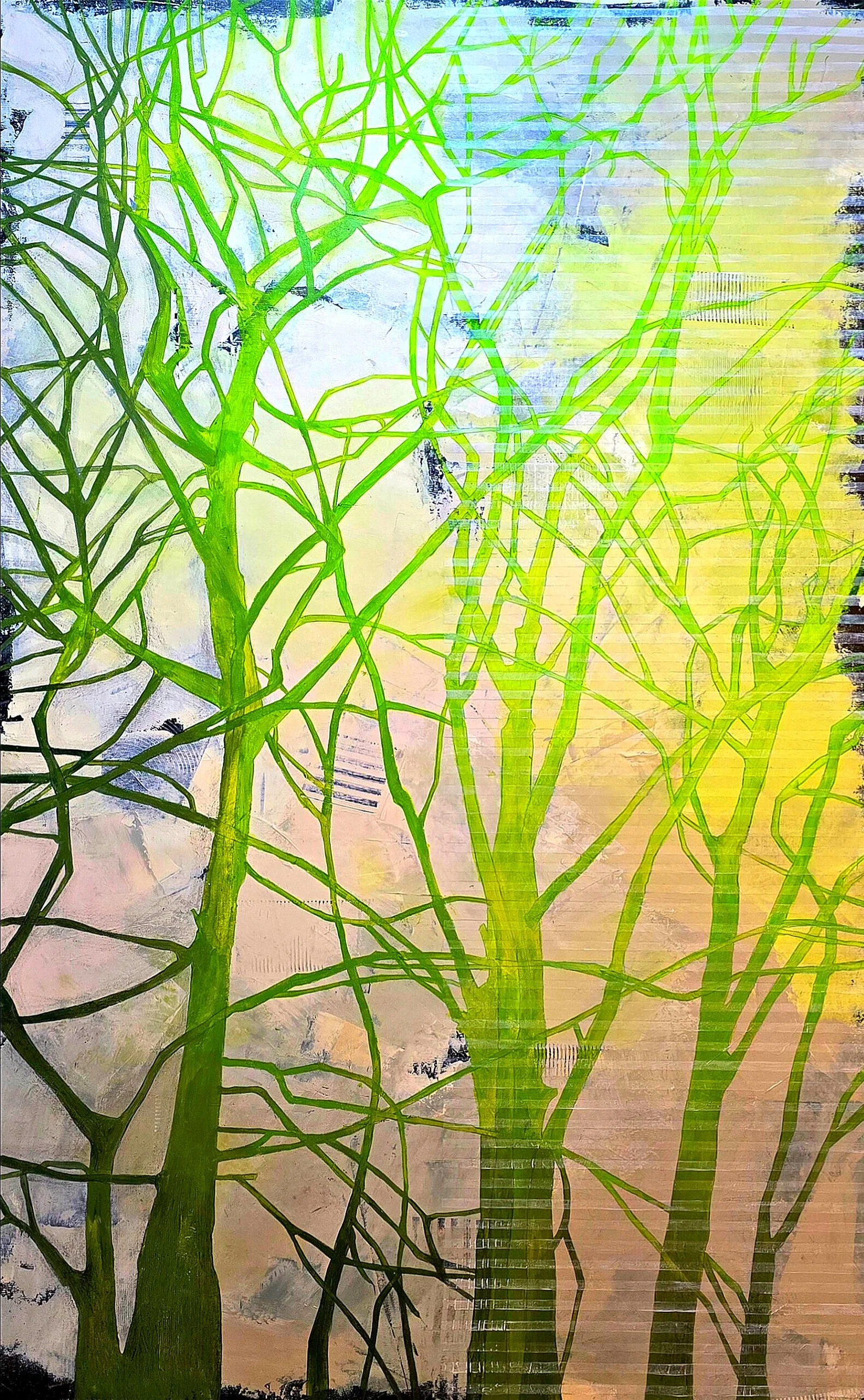 Lime trees II 210*110cm