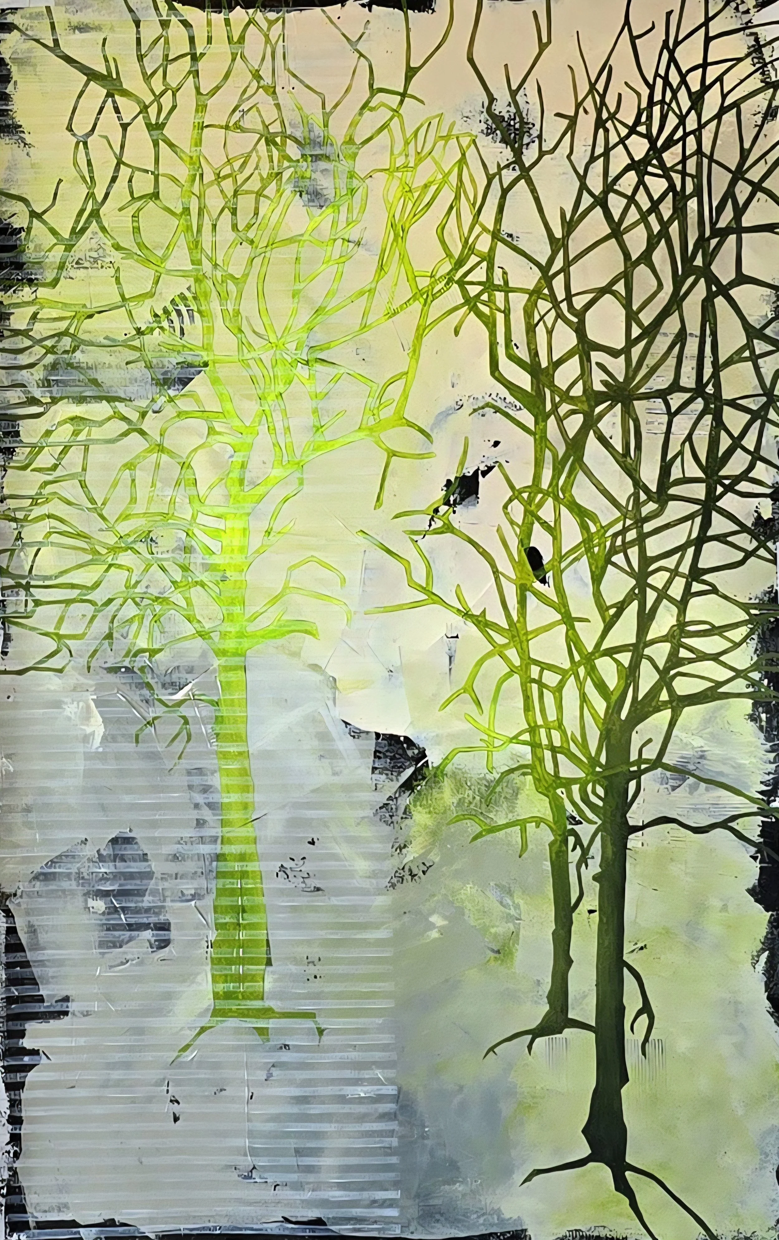 Lime trees I 210*110cm
