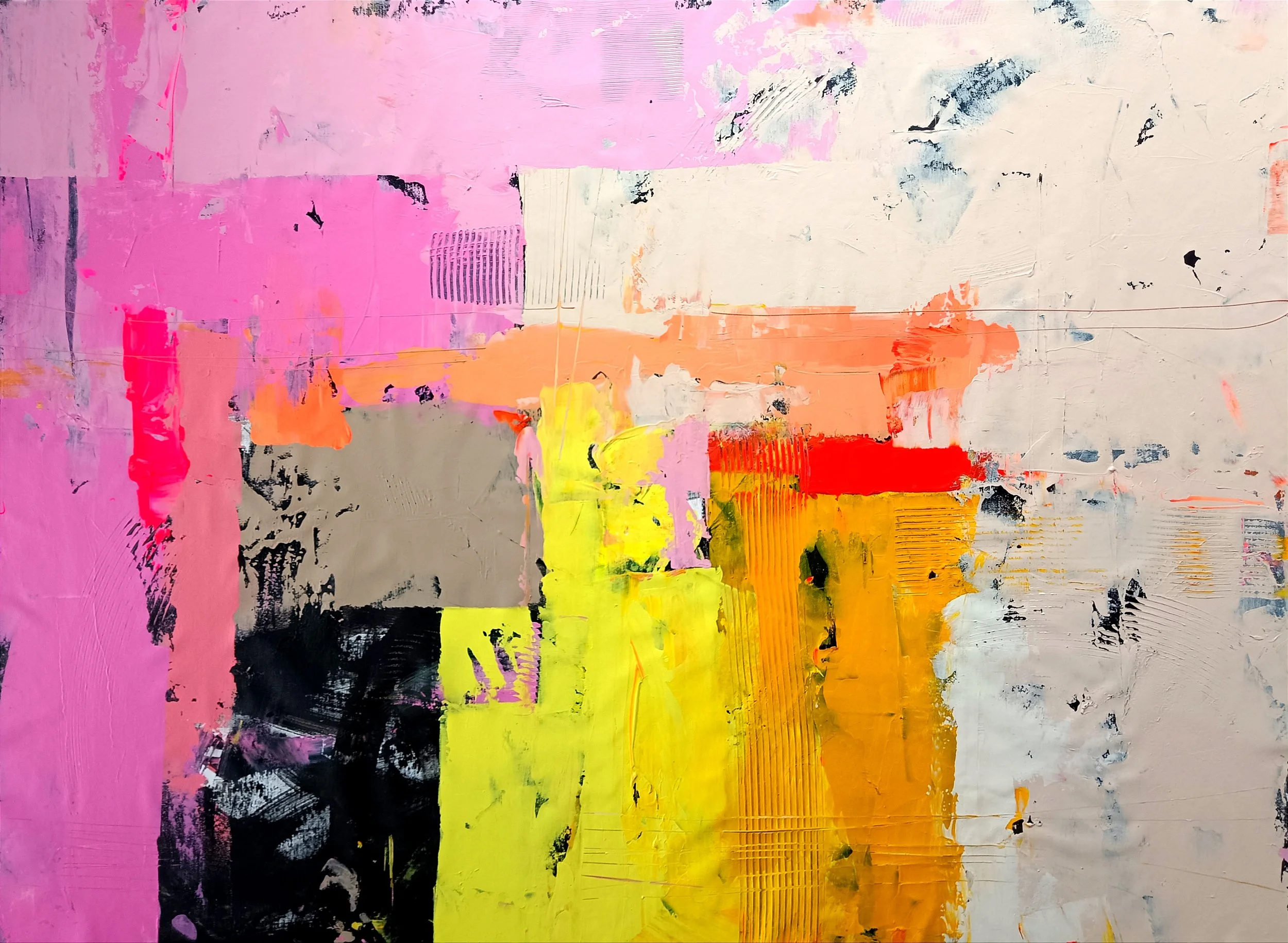 Umiarkowany optymizm I - 140x100cm