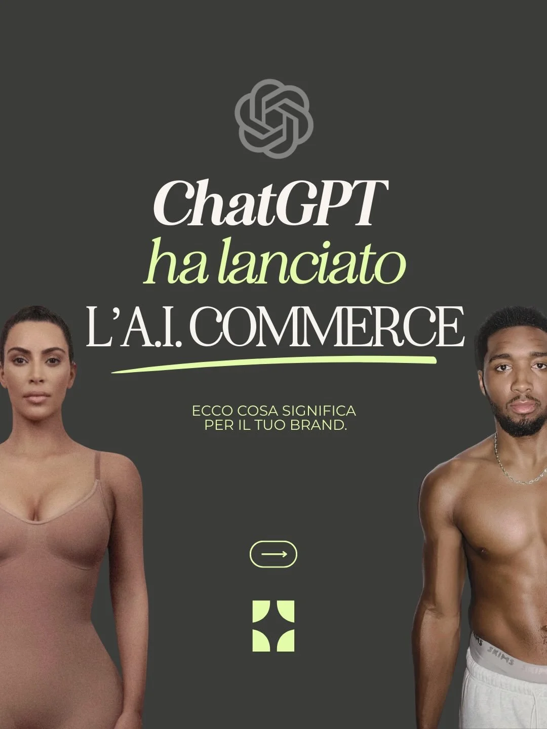 ChatGPT ha lanciato l&rsquo;ecommerce.
Con l&rsquo;A non premia chi urla pi&ugrave; forte o chi paga pi&ugrave; ads. Premia la chiarezza.
Se il tuo brand &egrave; &ldquo;vago&rdquo; o cerca di essere tutto per tutti, l&rsquo;IA ti salter&agrave;.

Tu