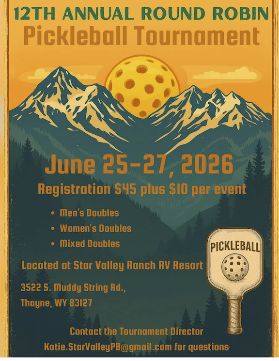 Star Valley Annual Pickleball Tournament