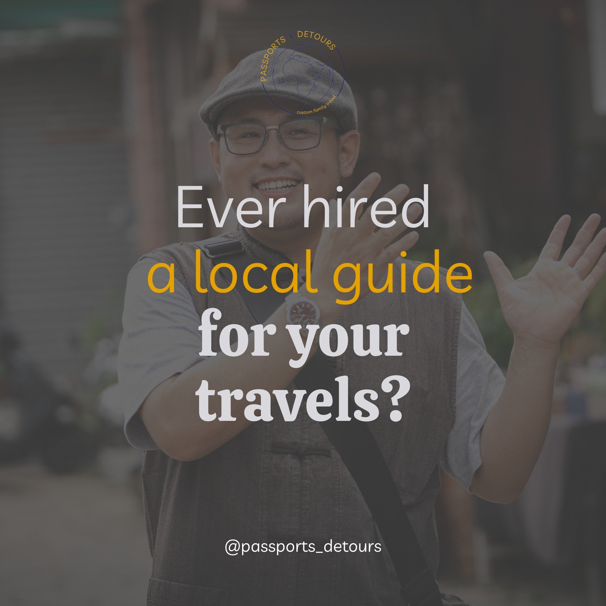 Have you ever booked a tour with a local guide (the person, not the book)? 🌍

Travel guides can be a valuable resource, but are they always the key to an authentic experience?

In my experience, SOME travel guides can become facilitators of pre-pack