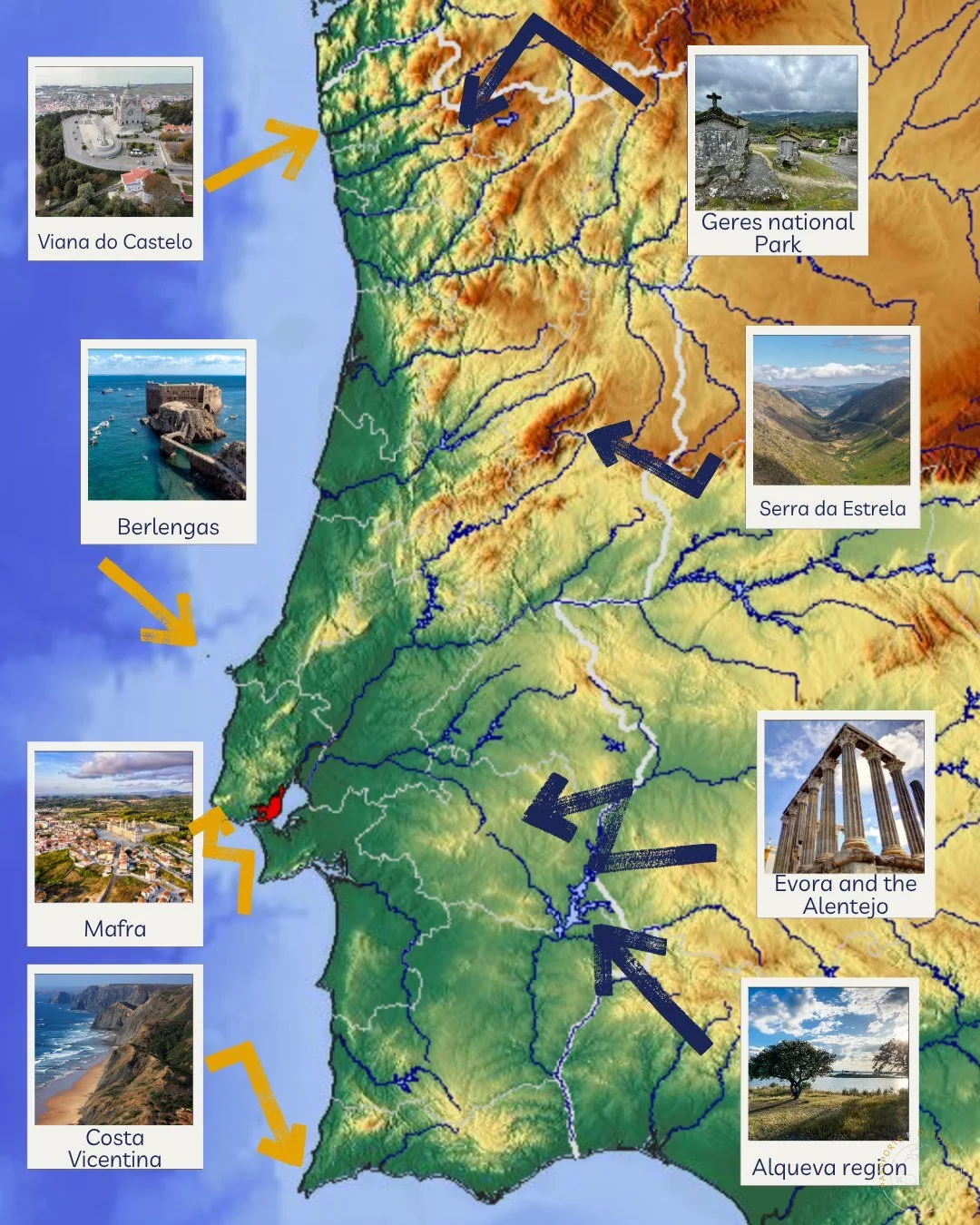 There is more to Portugal than Lisbon, Porto, Lagos.
Let's explore other things....
Here is my list of beautiful places you should add to your list for a trip to Portugal.
----------------------
👋🏻 My name is Annabelle. I am a family travel planne