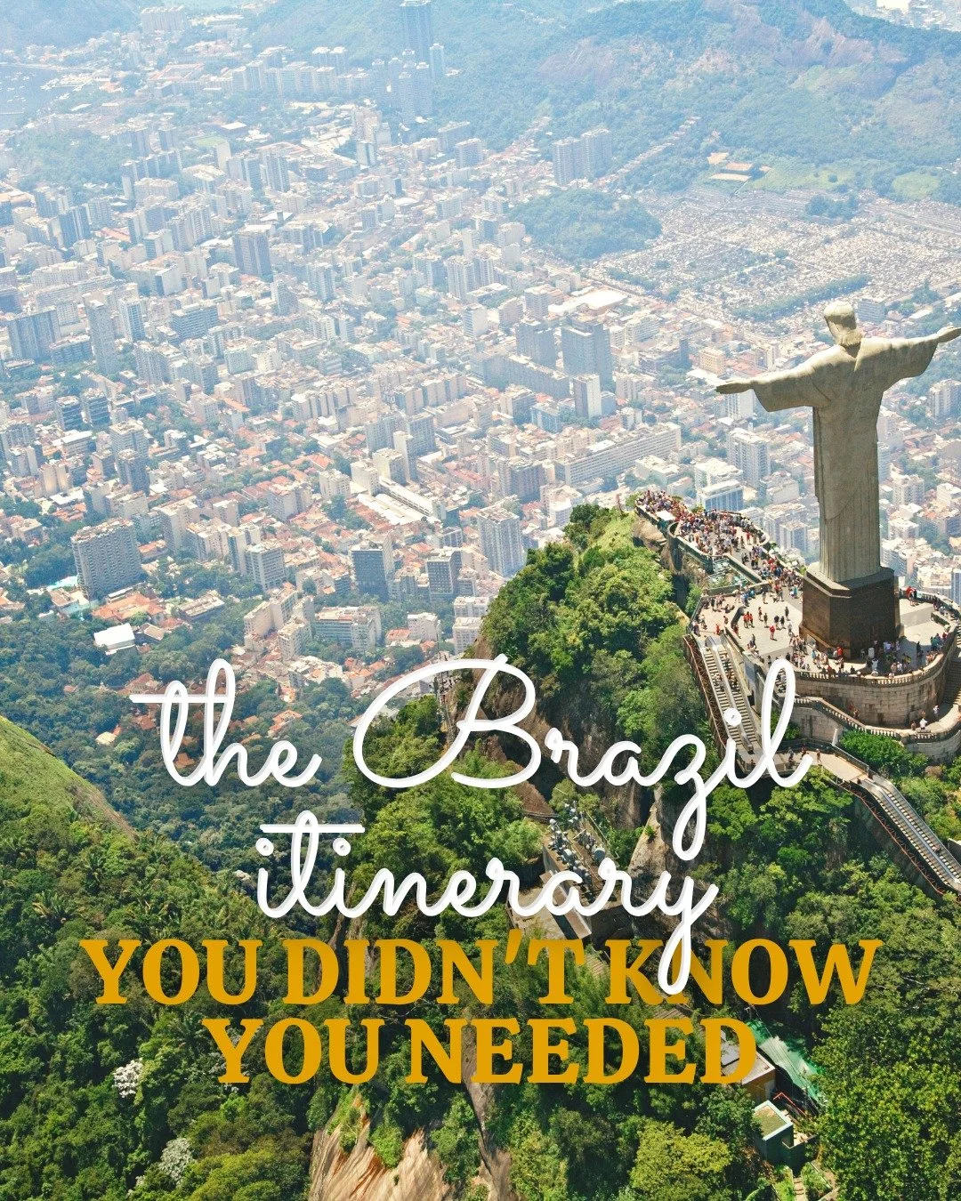 Plot twist: Brazil might be the PERFECT family destination 🇧🇷

Just planned this itinerary for a family wanting culture + nature + beach time, and honestly? I want to do it again myself.

The highlights:
🌊 Swimming with turtles off Ilha Grande
💦 